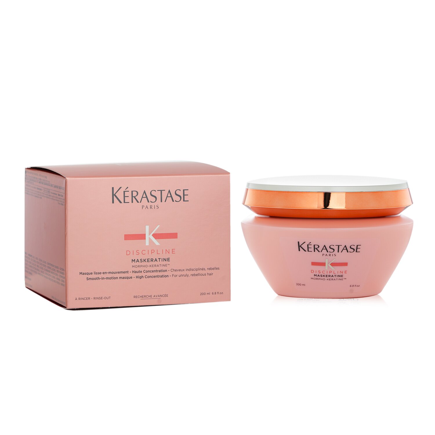 Kerastase Discipline Maskeratine Smooth-in-Motion Masque - High Concentration (Cabelos Rebeldes) 200ml/6.8oz