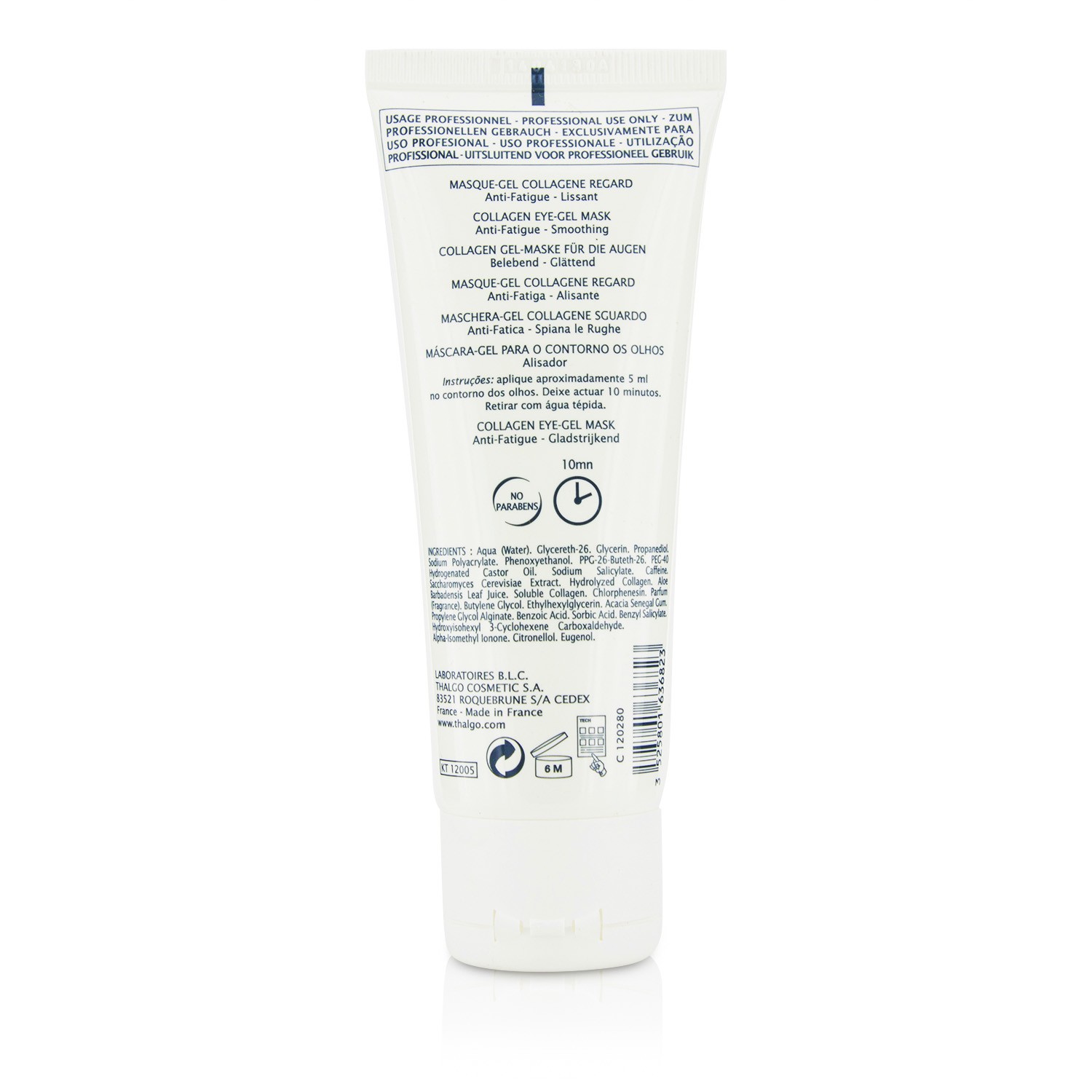 Thalgo Soin Expert Regard Collagen Eye Gel- Mask (Salon Product) 75ml/2.53oz