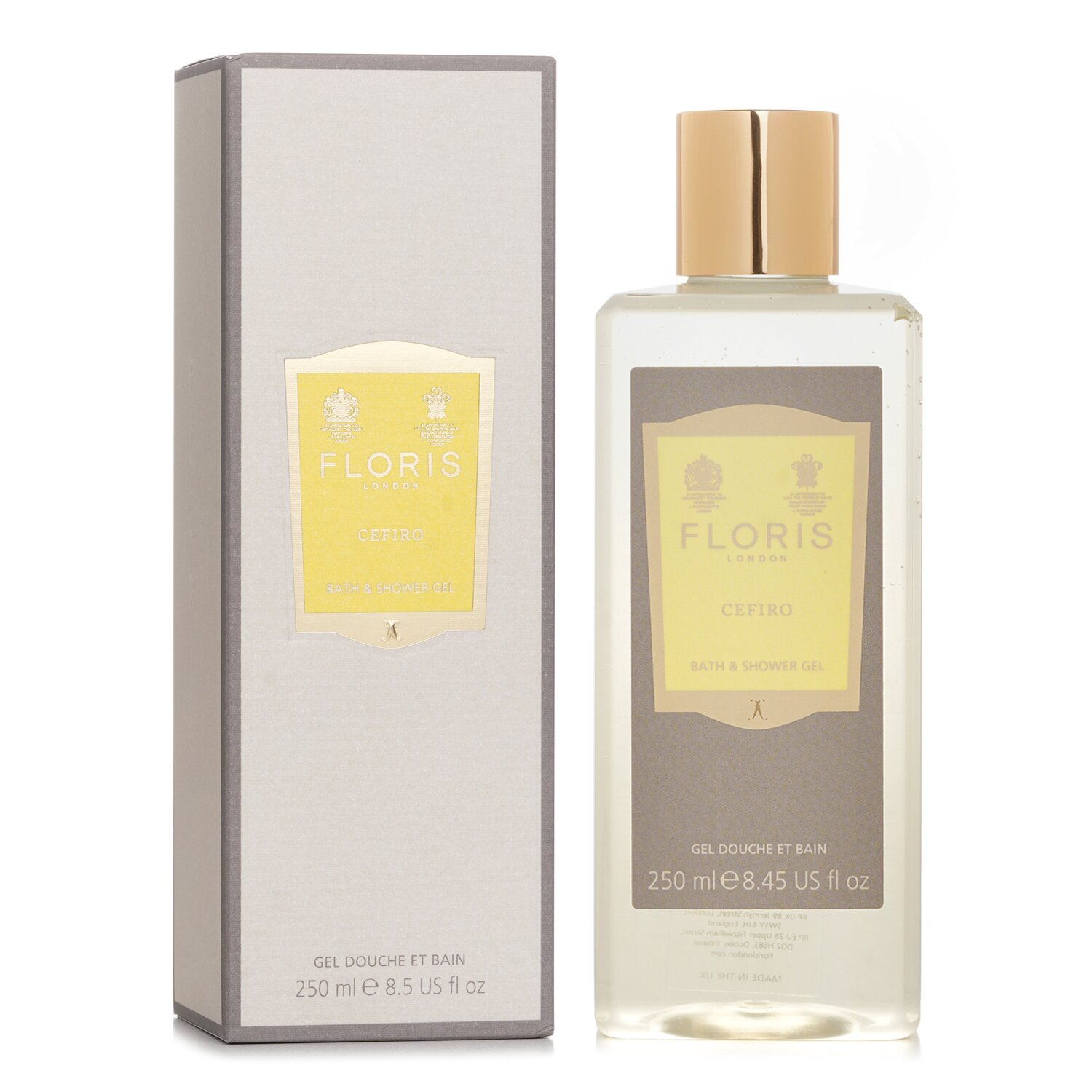 Floris Cefiro Moisturising Bath & Shower Gel 250ml/8.5oz