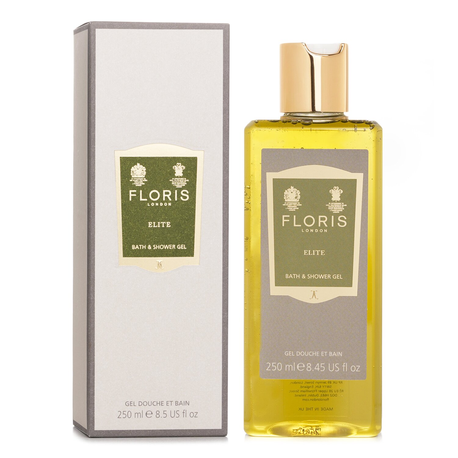 Floris جل الحمام والدش المرطب Elite 250ml/8.5oz