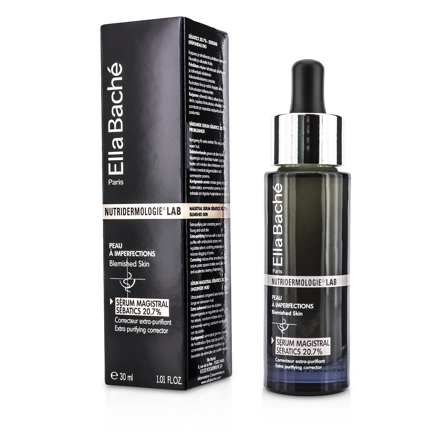 Ella Bache Nutridermologie Magistral Serum Sebatics 20.7% Extra Purifying Corrector 30ml/1.01oz