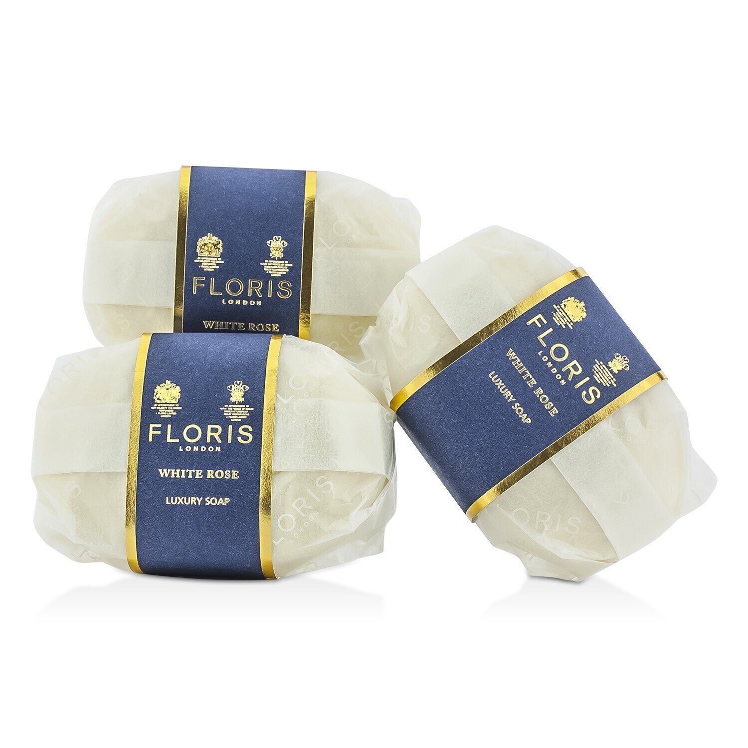 Floris White Rose Luxury Soap 3x100g/3.5oz