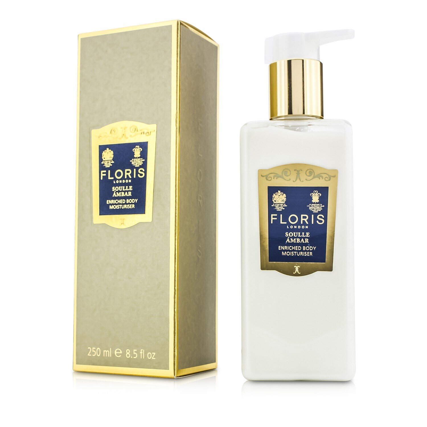 Floris Soulle Ambar Насыщенное Увлажняющее Средство для Тела 250ml/8.5oz