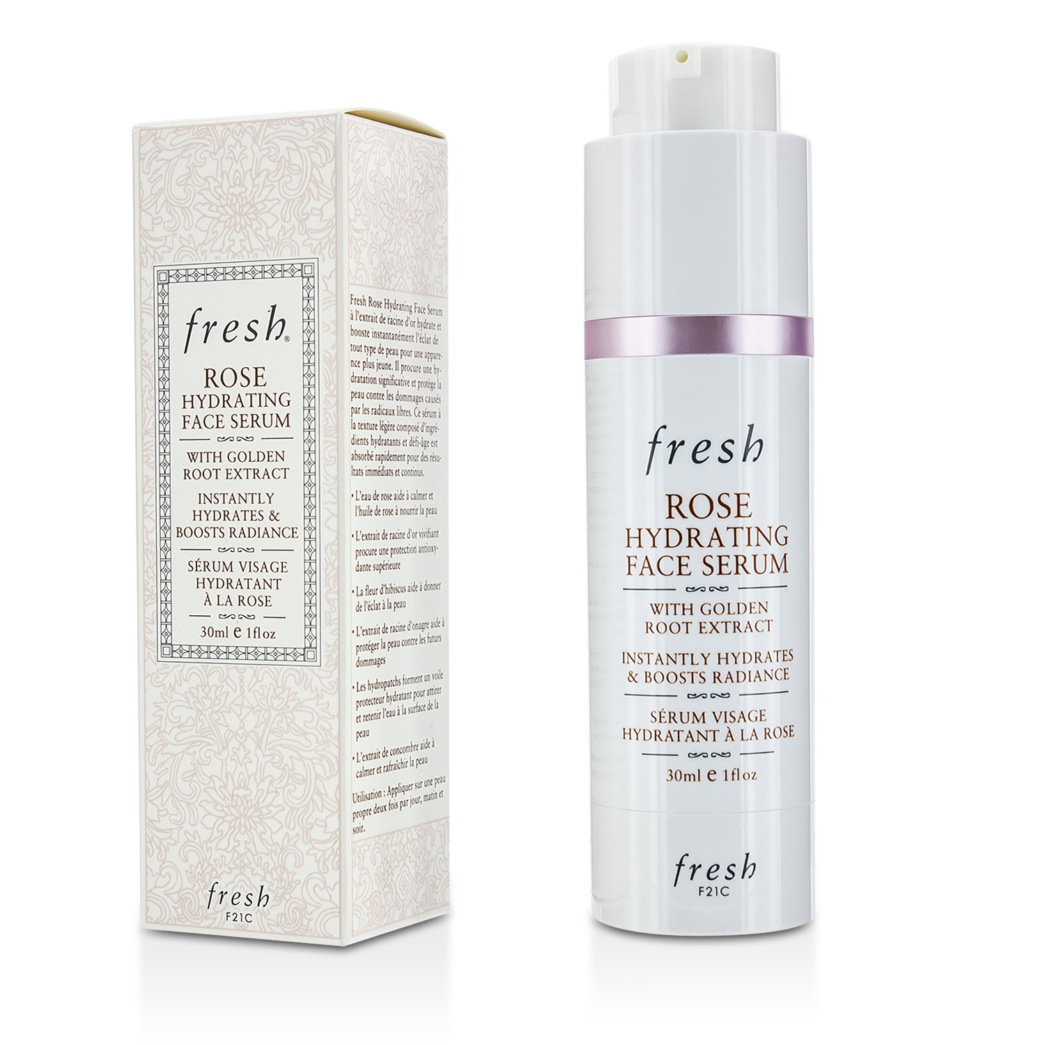 Fresh Rose Hydrating Face Serum 30ml/1oz