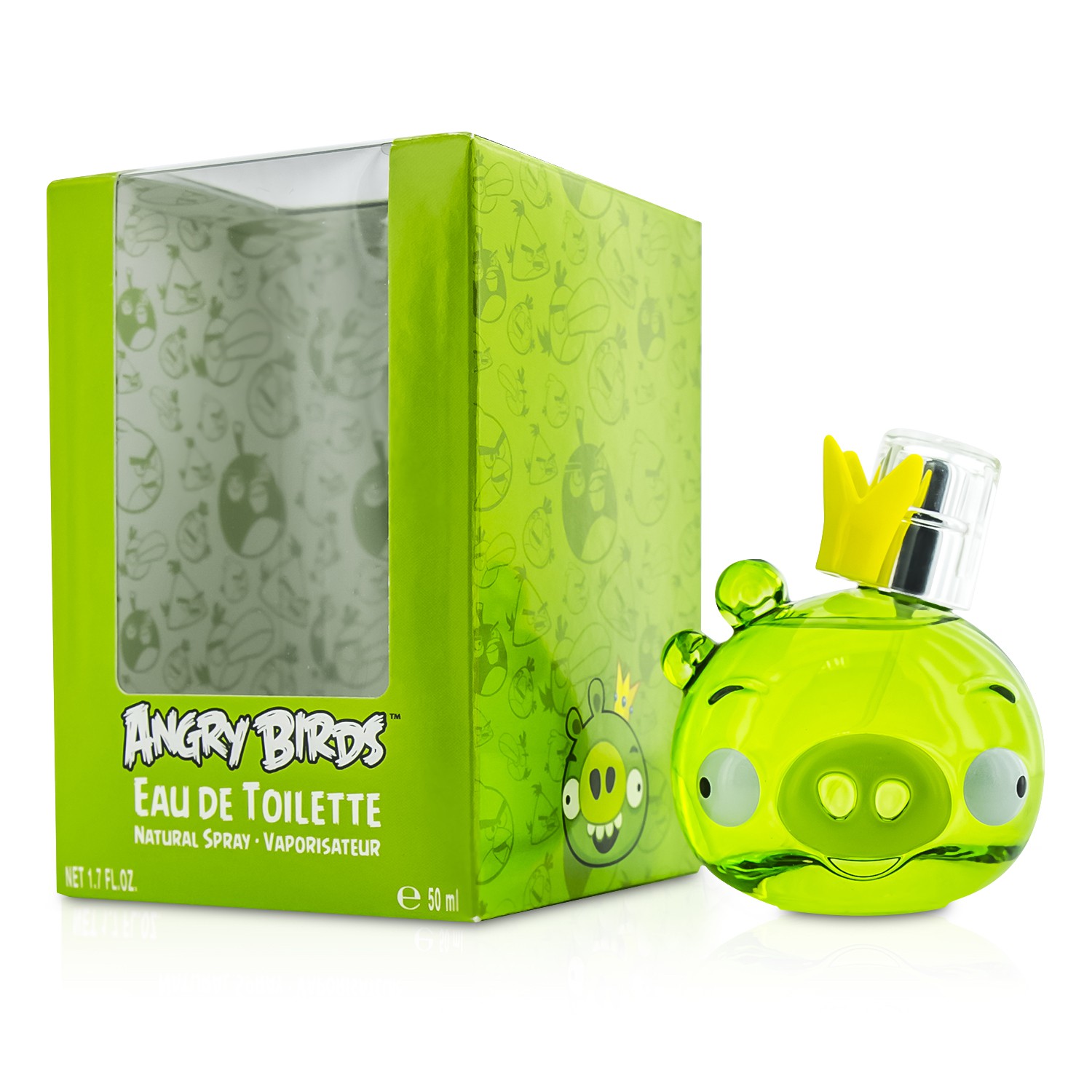 Air Val International Disney Angry Birds King Pig (Green) Eau De Toilette Spray 50ml/1.7oz