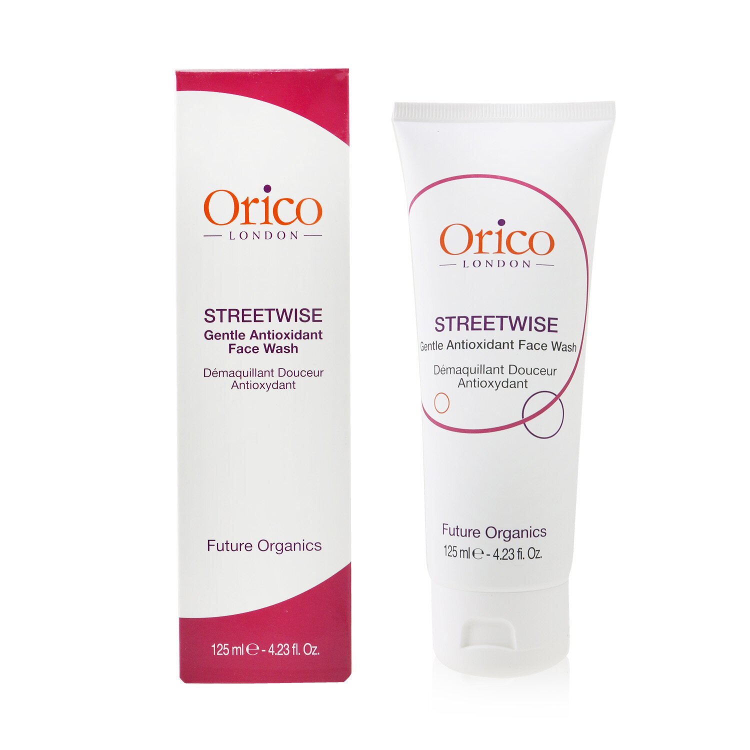 Orico London Streetwise Gentle Antioxidant Face Wash 125ml/4.23oz