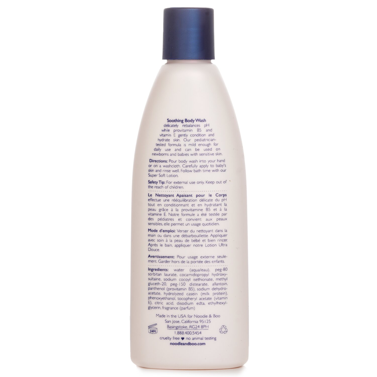 Noodle & Boo Soothing Body Wash - For Newborns & Babies with Sensitive Skin 237ml/8oz