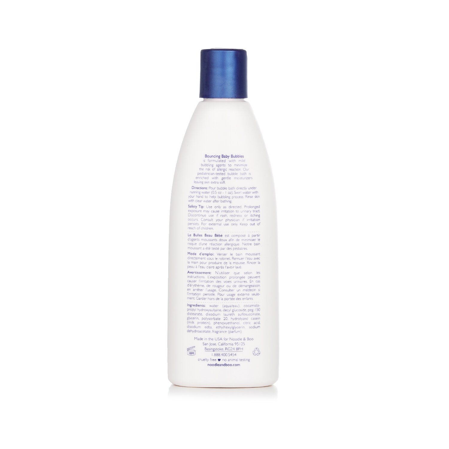 Noodle & Boo Bouncing Baby Bubbles 237ml/8oz