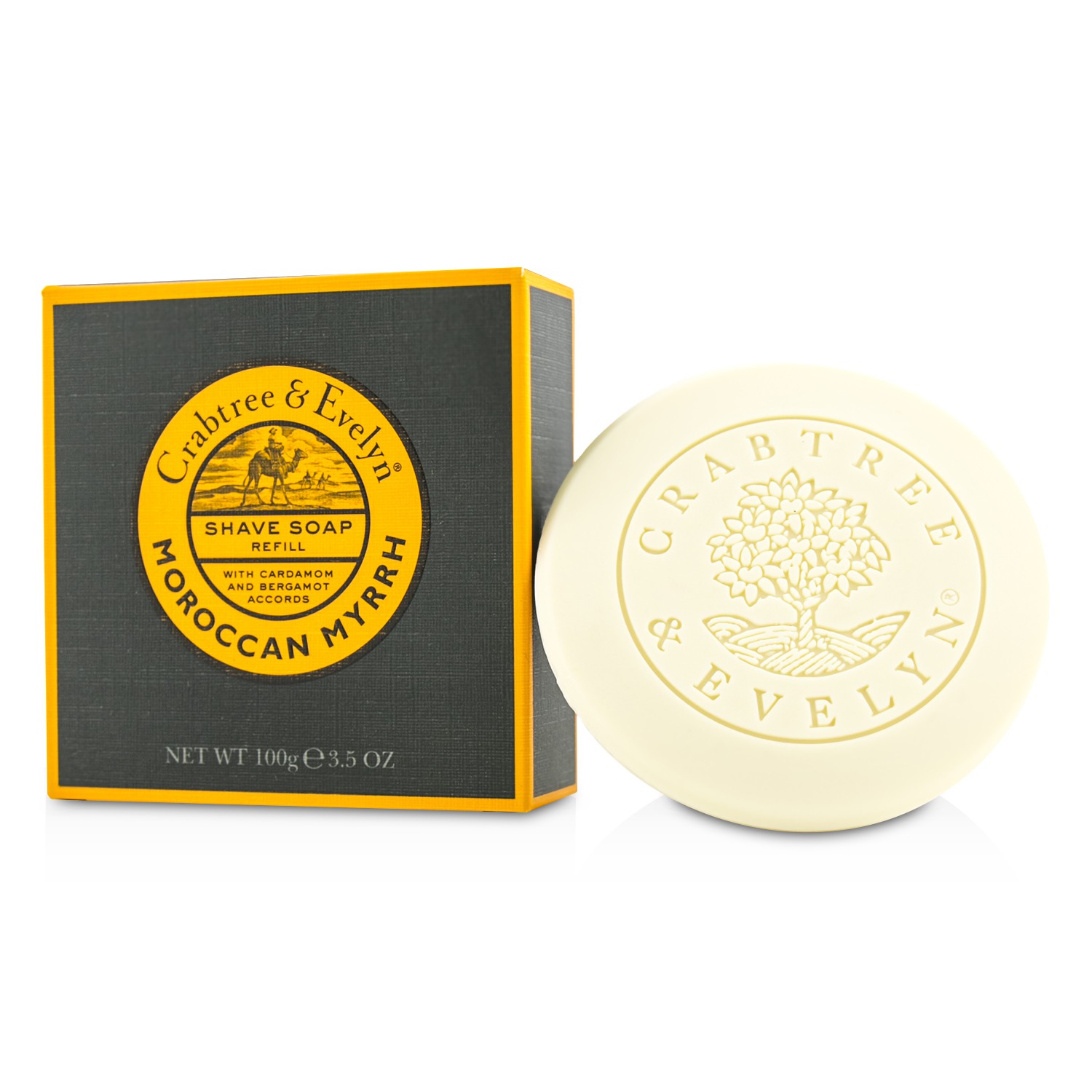 Crabtree & Evelyn Moroccan Myrrh Shave Soap Refill 100g/3.5oz