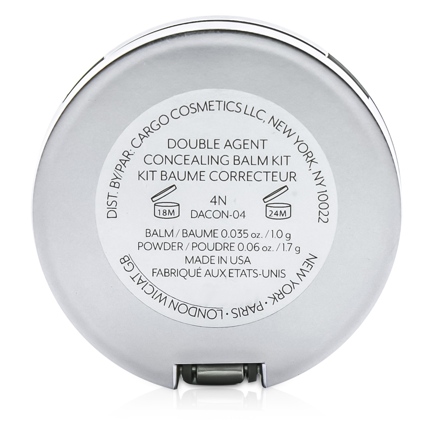 Cargo ערכת קונסילר דאבל אייג׳ינט 2.7g/0.095oz
