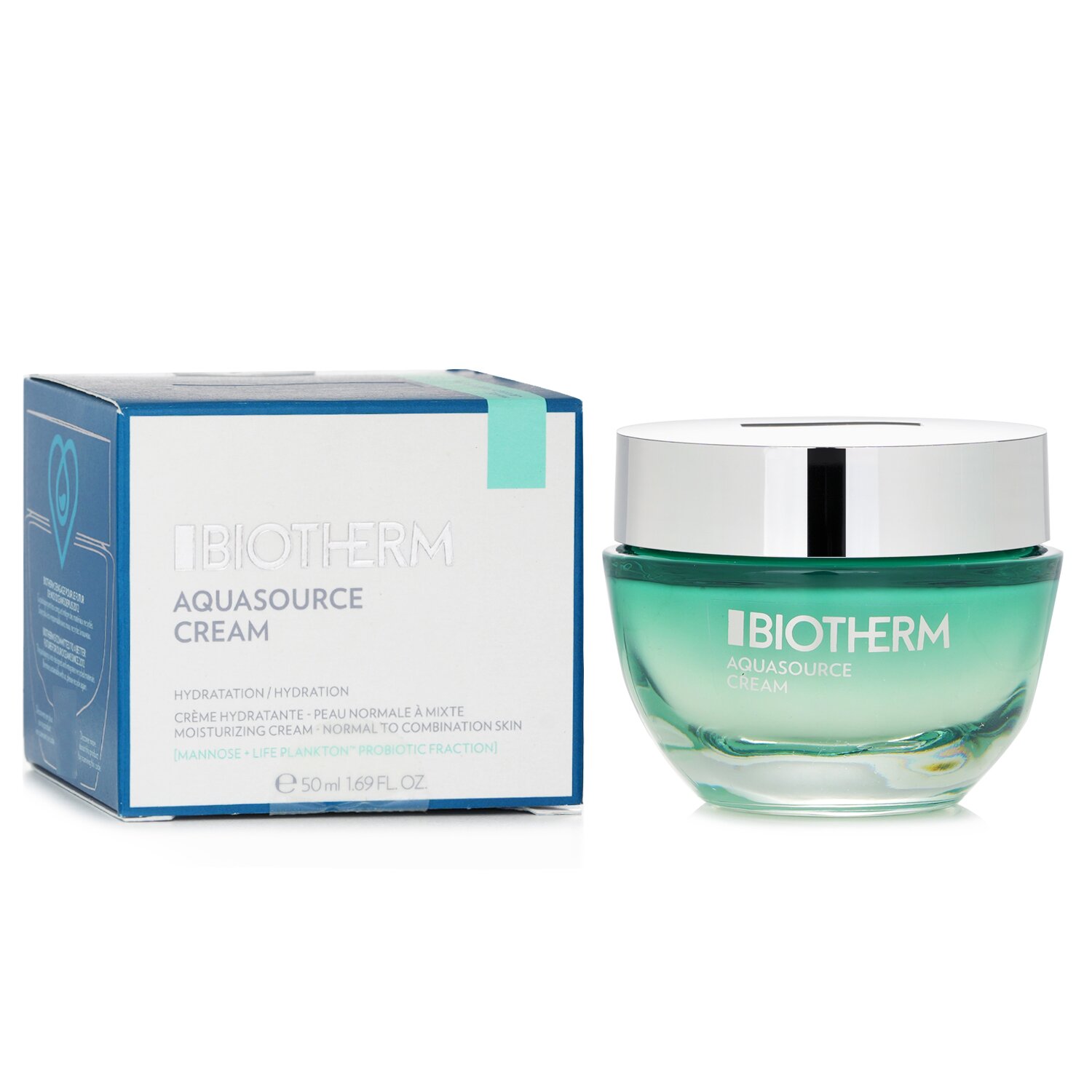 Biotherm Aquasource 48H Увлажняющий Крем Длительного Действия (для Нормальной/Комбинированной Кожи) 50ml/1.69oz