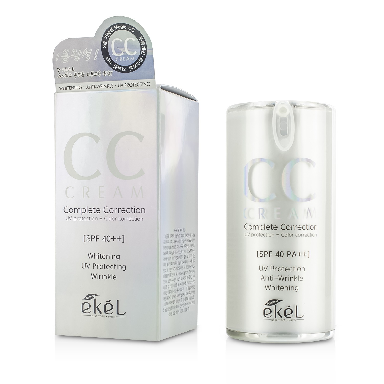 Ekel Complete Correction CC Cream SPF40++ 50g/1.7oz
