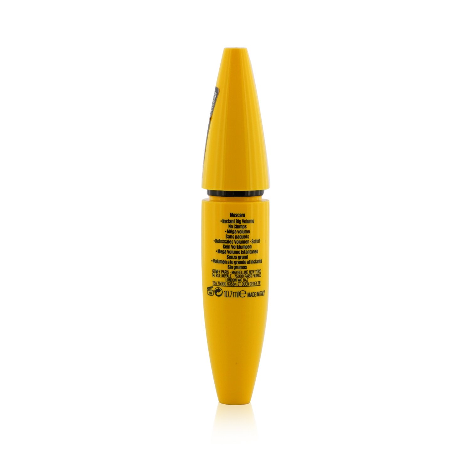 Maybelline Volum' Express The Colossal 100% Black Mascara 10.7ml/0.36oz