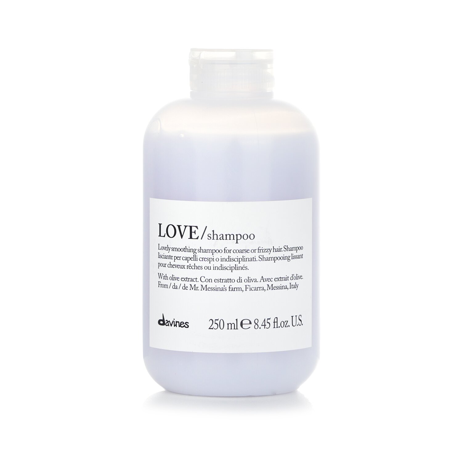 Davines Love Shampoo (Lovely Smoothing Shampoo For Coarse or Frizzy Hair) 250ml/8.45oz