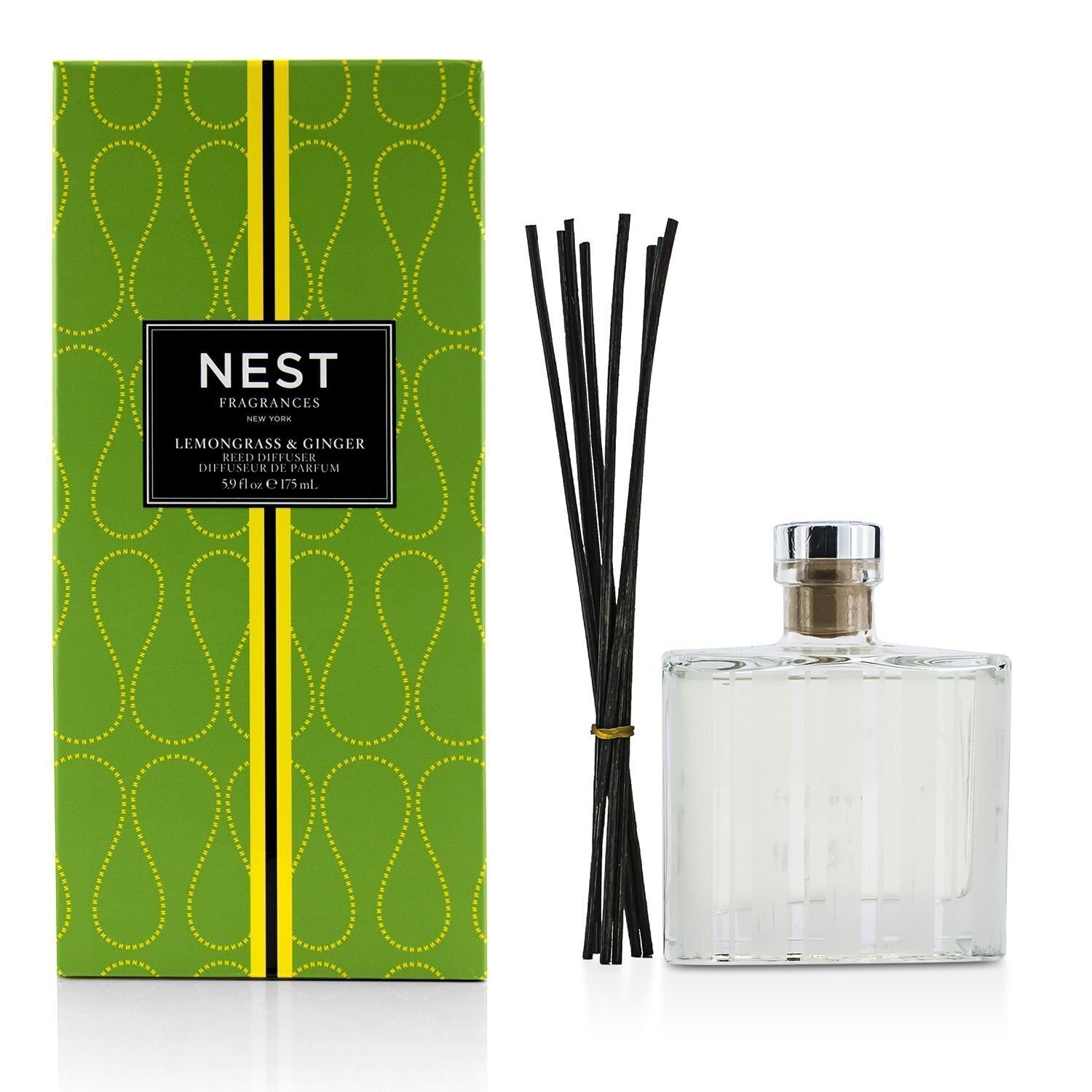 Nest ไม้กระจายน้ำหอม Reed Diffuser - Lemongrass & Ginger 175ml/5.9oz