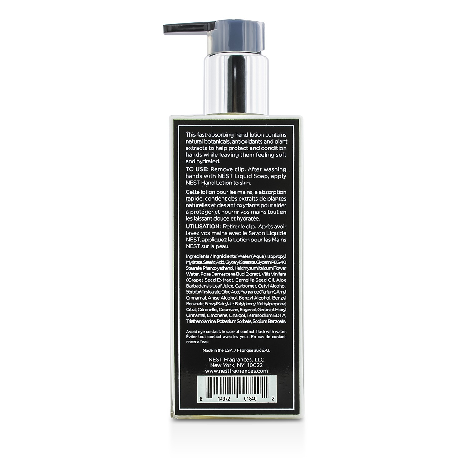 Nest Hand Lotion - Moss & Mint 300ml/10oz