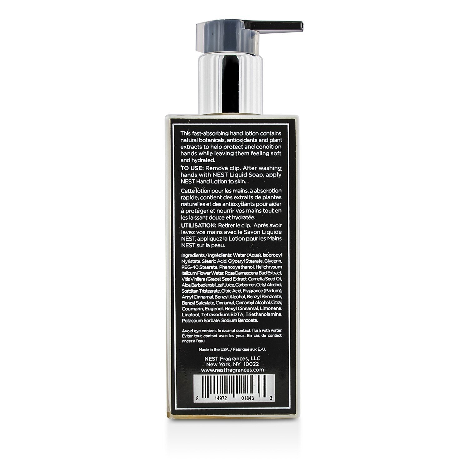 Nest Hand Lotion - Vanilla Orchid & Almond 300ml/10oz