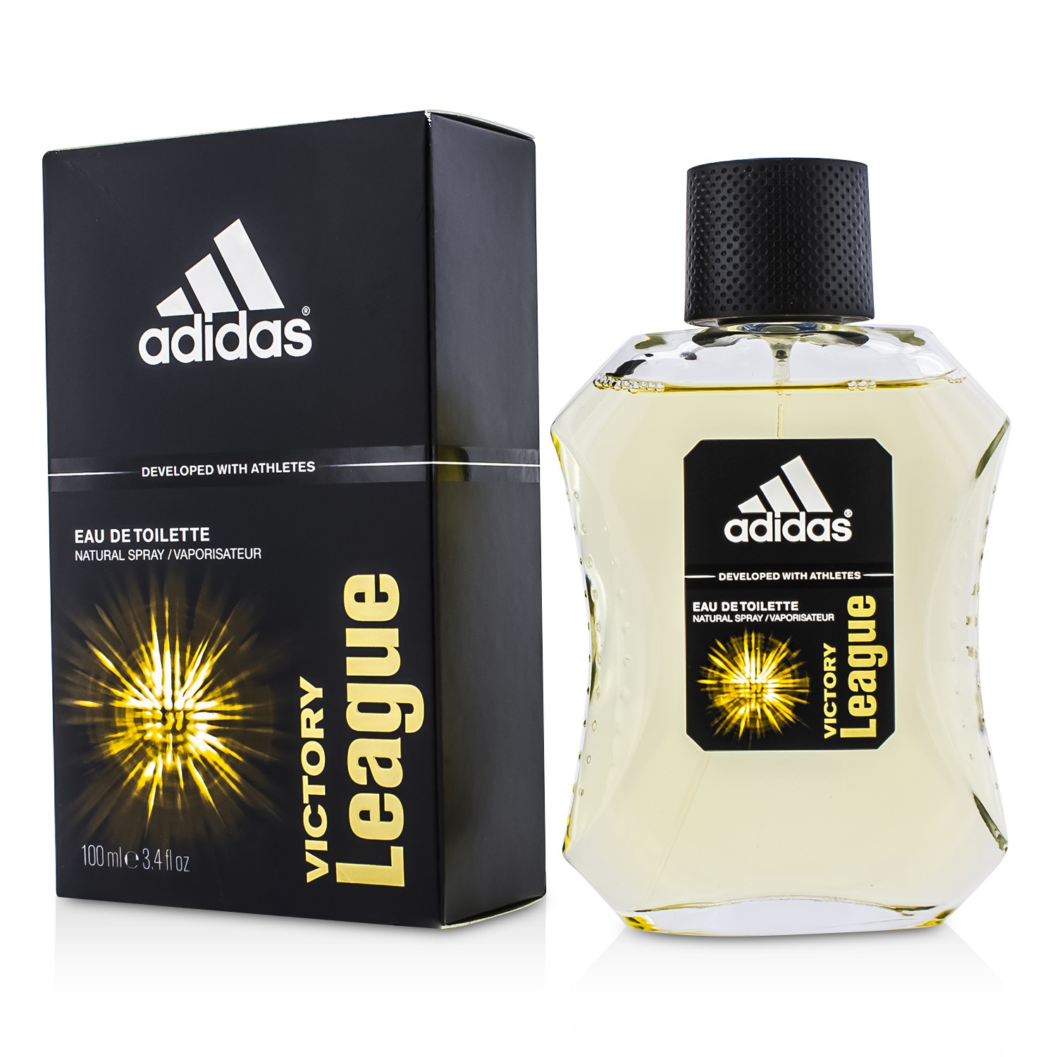 Adidas 愛迪達 Victory League 卓越自信運動男性淡香水 100ml/3.4oz