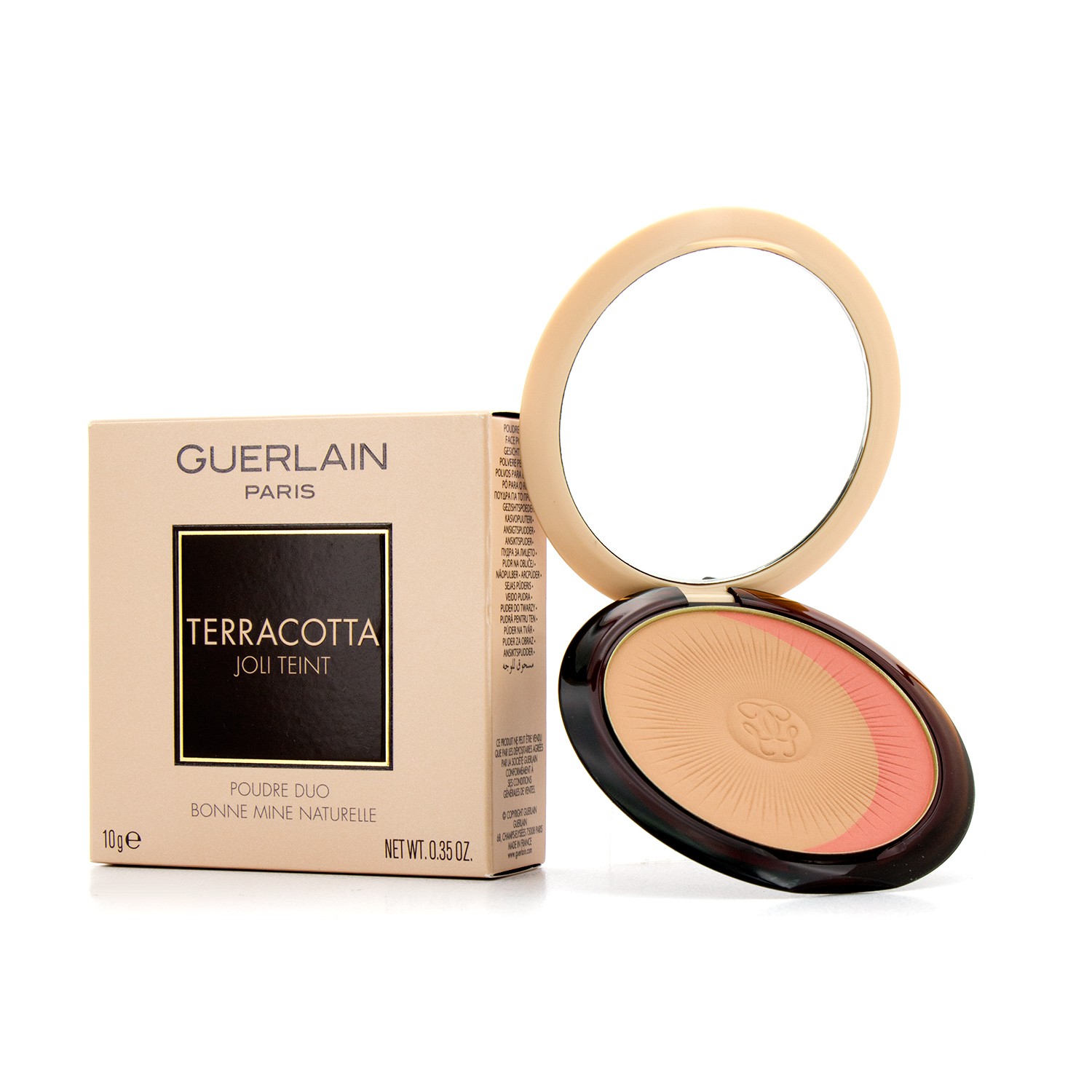 Guerlain Terracotta Joli Teint Natural Healthy Glow Пудра Дуо 10g/0.35oz