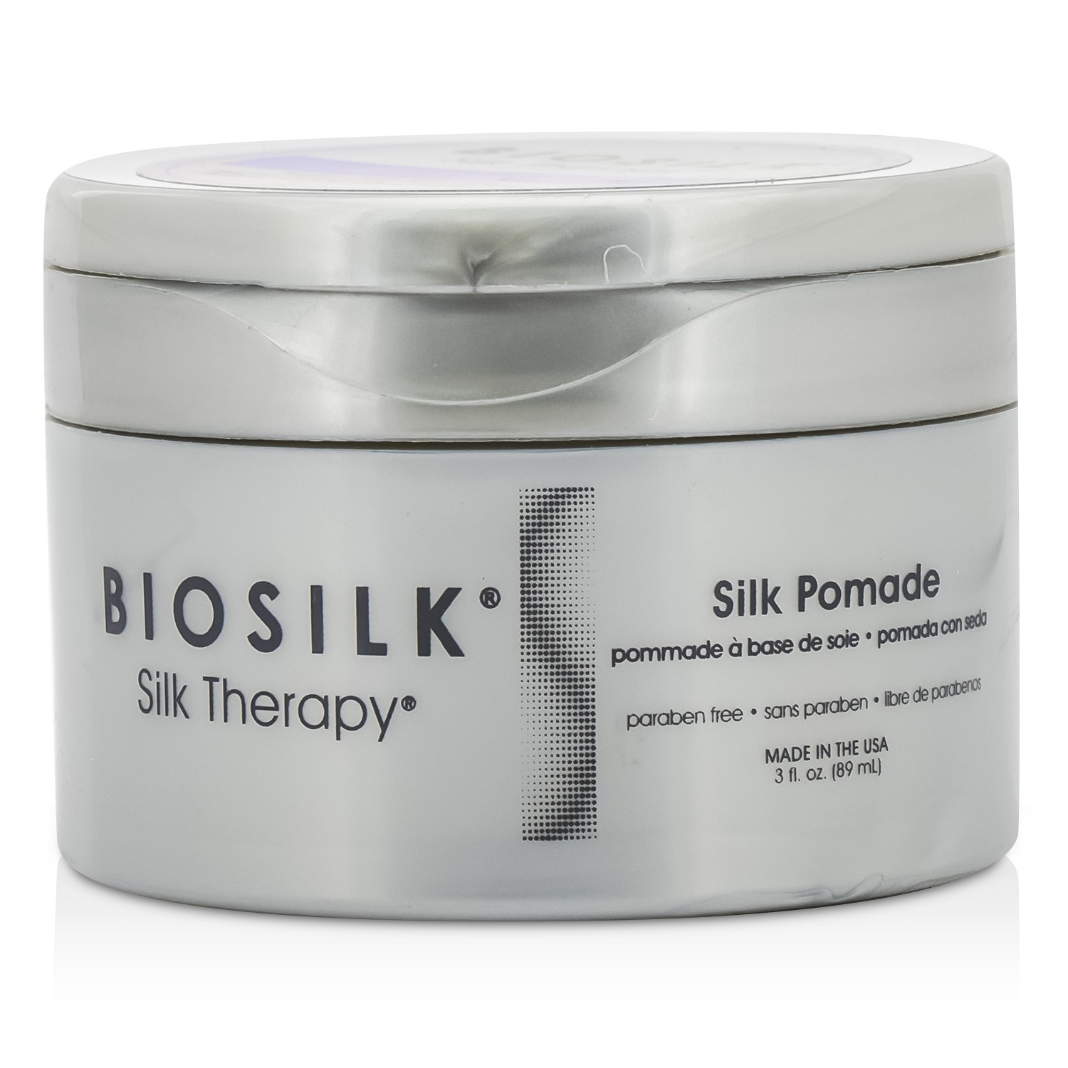 BioSilk Silk Therapy Silk Pomade (Medium Hold High Shine) 89ml/3oz