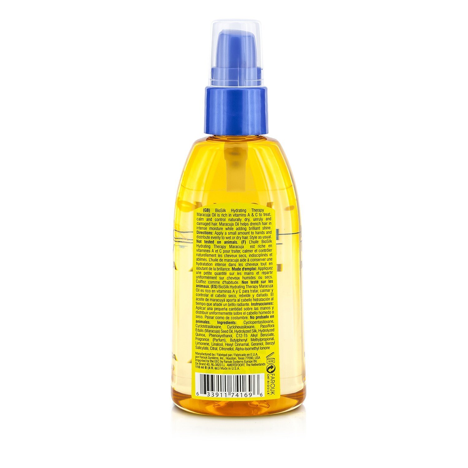 BioSilk Hydrating Therapy Maracuja Oil 118ml/4oz