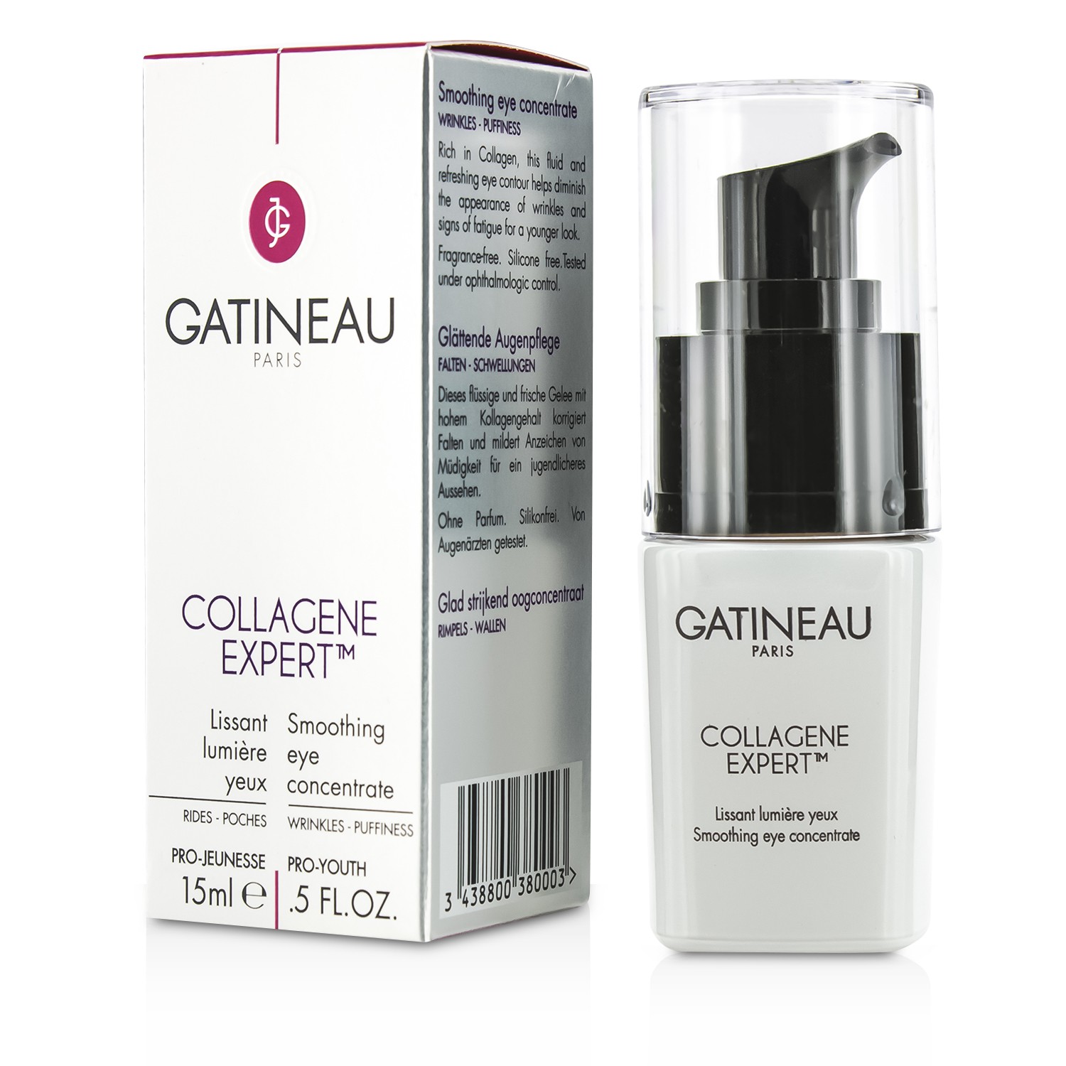 Gatineau Collagene Expert Разглаживающий Концентрат для Век 15ml/0.5oz