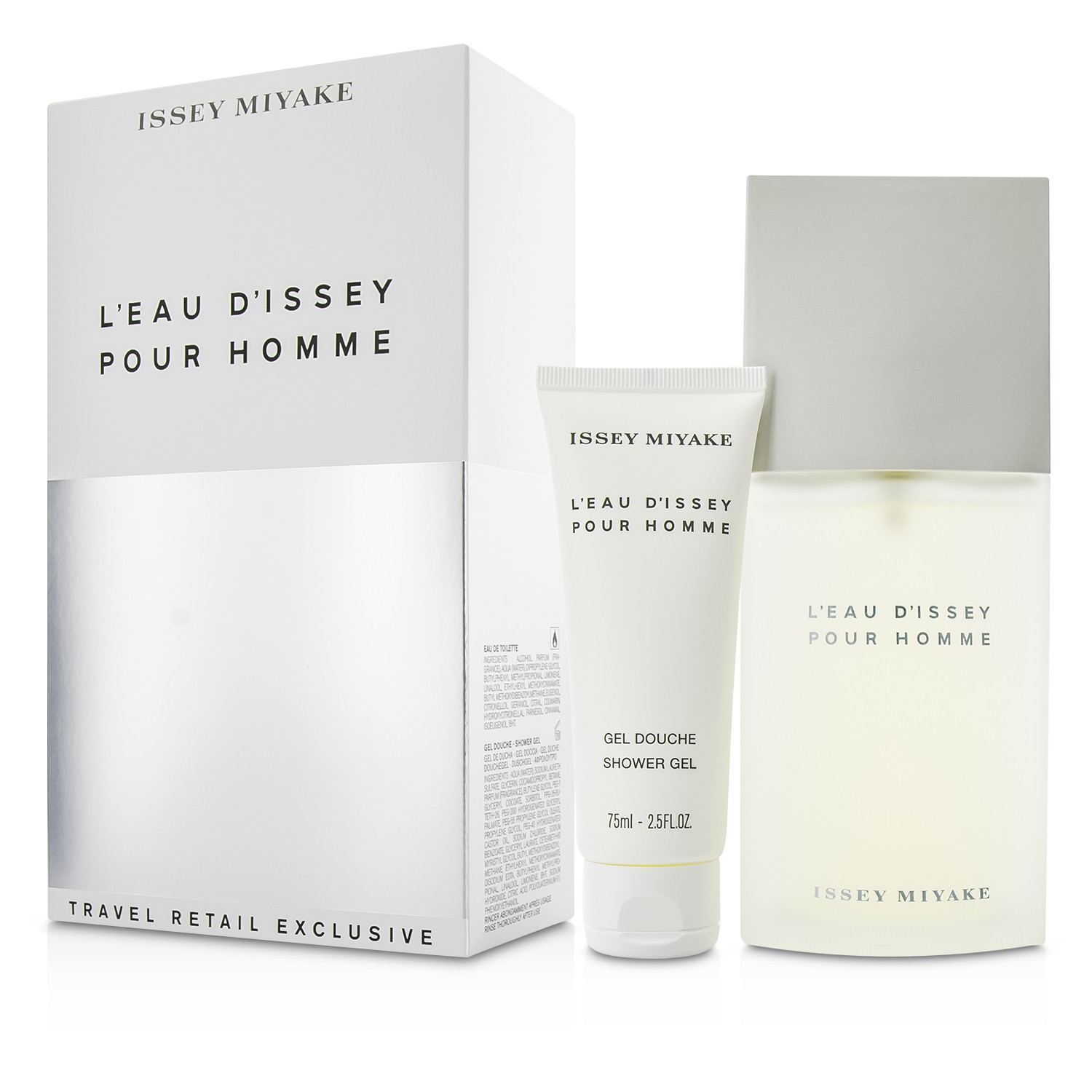 Issey Miyake מארז איסי מיאקי: או דה טואלט ספריי 125 מל + ג׳ל רחצה 75 מל 2pcs