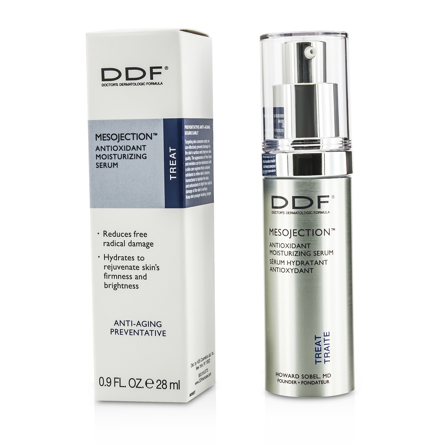 DDF Mesojection Увлажняющая Сыворотка с Антиоксидантами 28ml/0.9oz