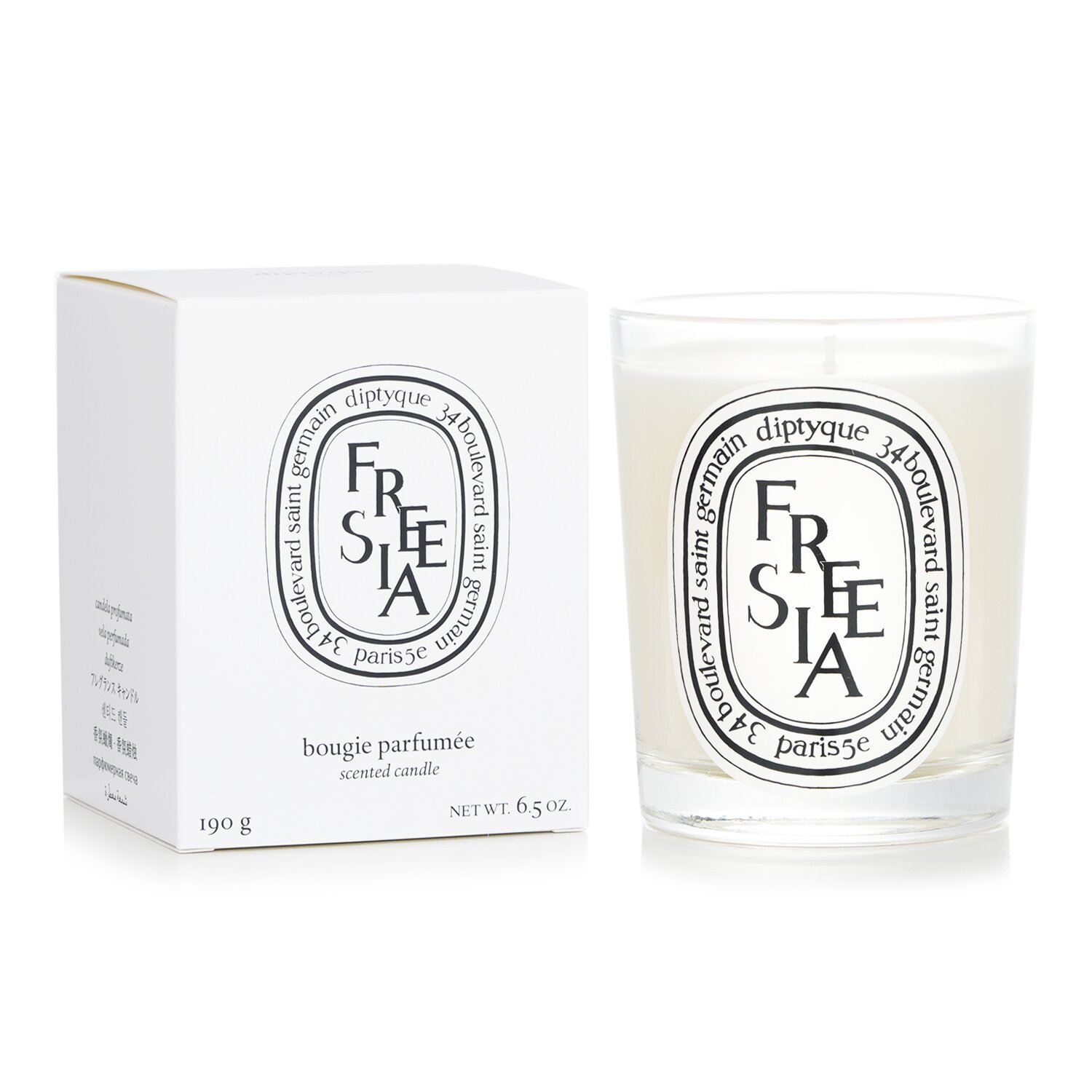 Diptyque Scented Candle - Freesia 190g/6.5oz