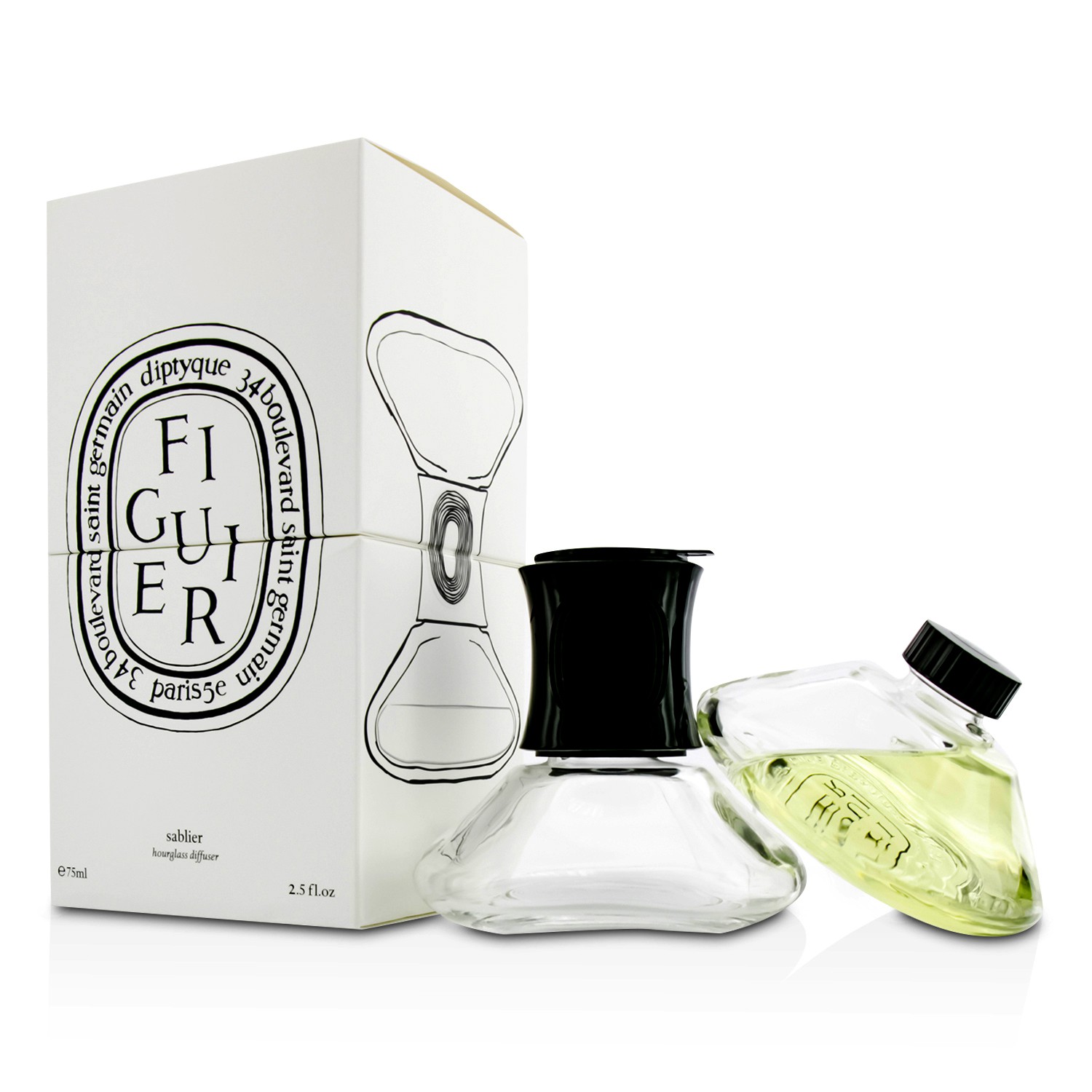 Diptyque Hourglass Diffuser - Figuier 75ml/2.5oz