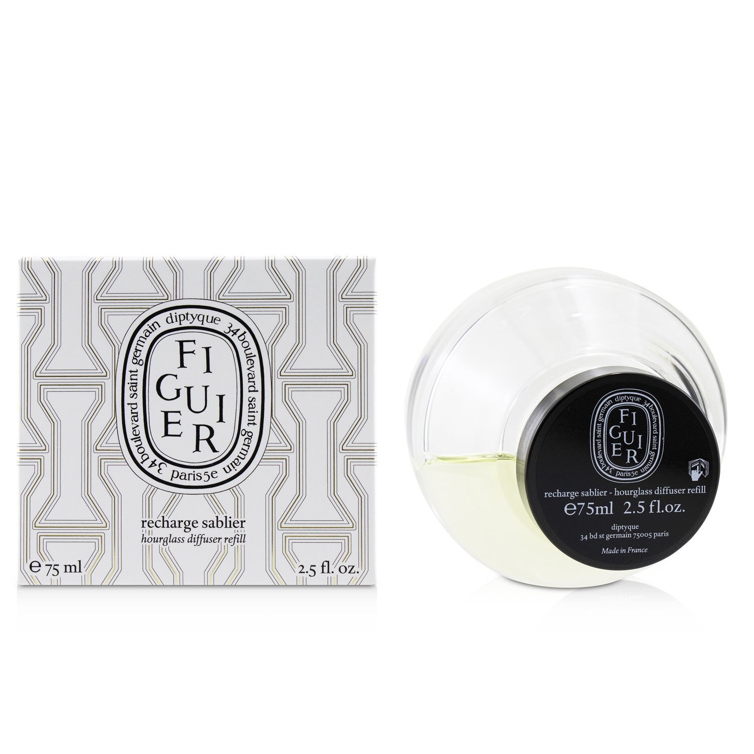 Diptyque Hourglass Diffuser Refill - Figuier 75ml/2.5oz