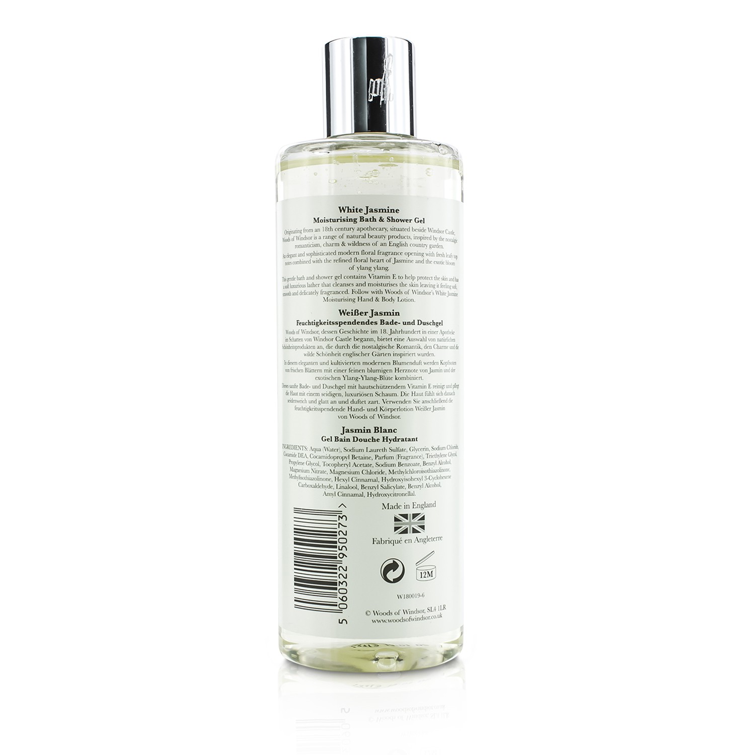 温莎深堡  Woods Of Windsor 白茉莉滋润沐浴露 350ml/11.8oz