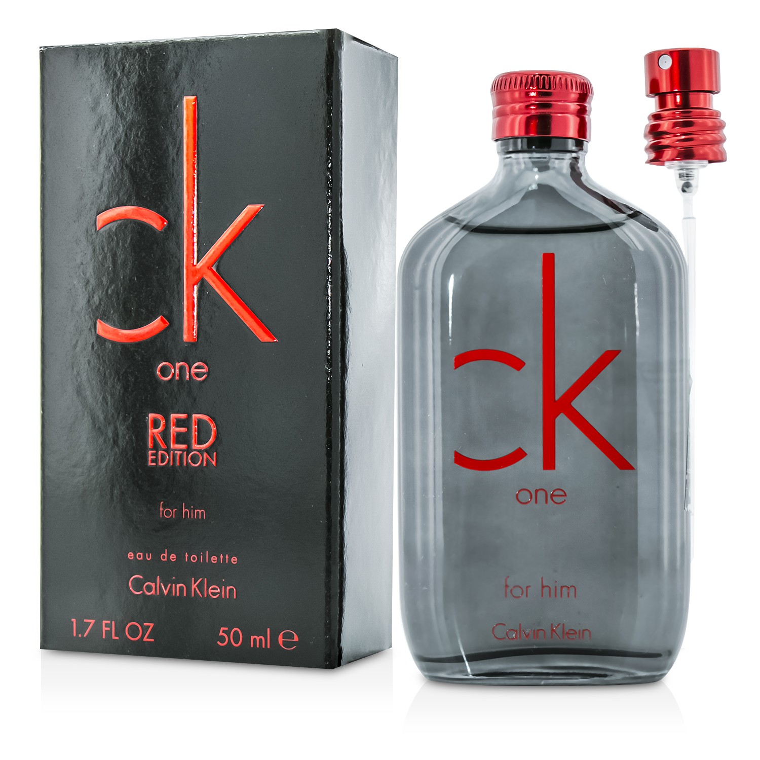 Calvin Klein CK 卡爾文·克雷恩 (卡文克萊) CK One Red Edition For Him Eau De Toilette Spray 50ml/1.7oz