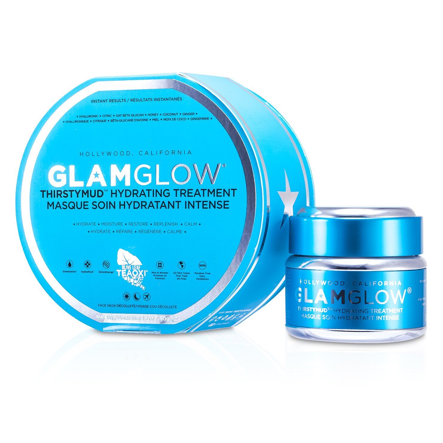 格莱魅  Glamglow 解渴蓝罐蜜椰水漾泥面膜 50g/1.7oz