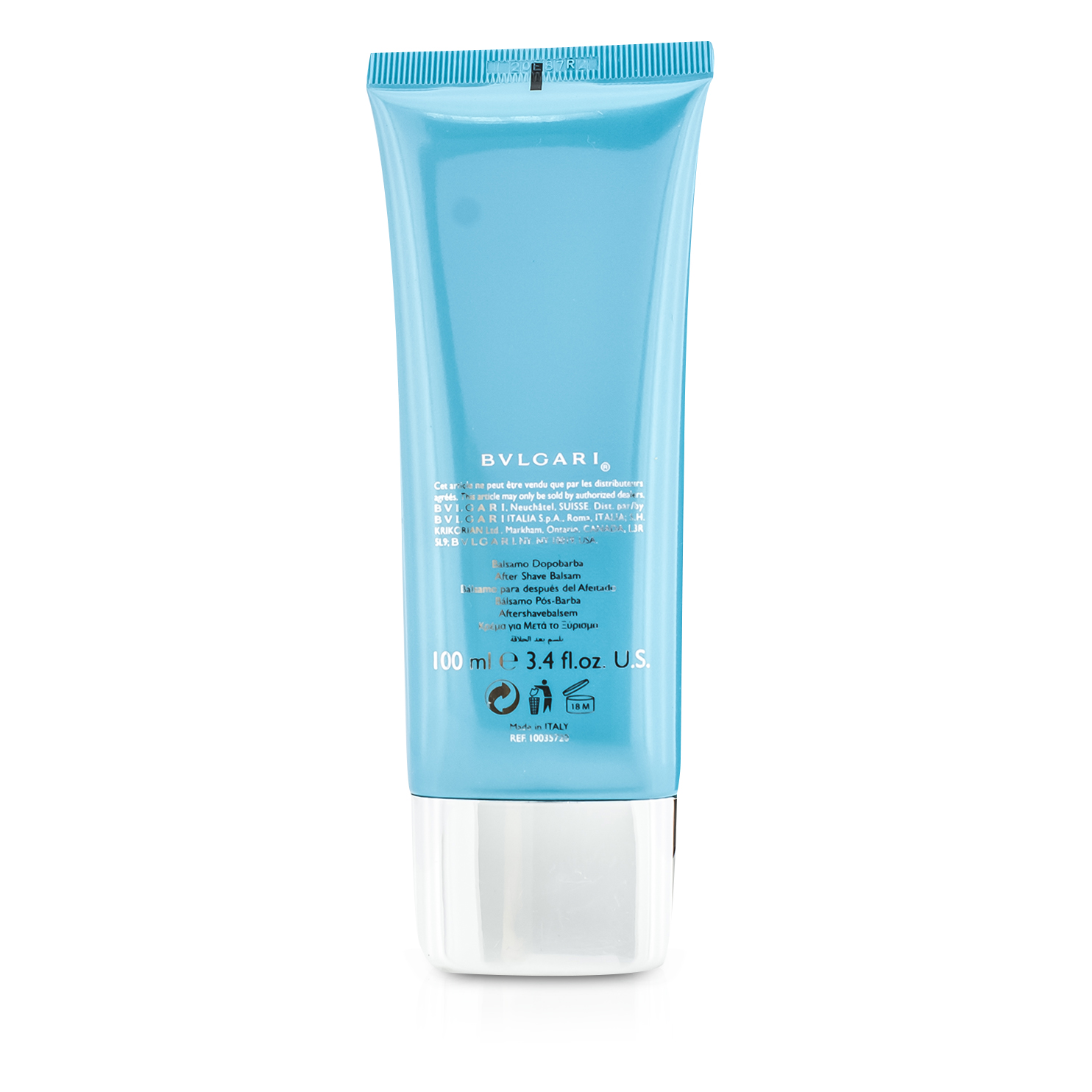 Bvlgari Aqva Pour Homme Marine After Shave Balm (Tube) 100ml/3.4oz