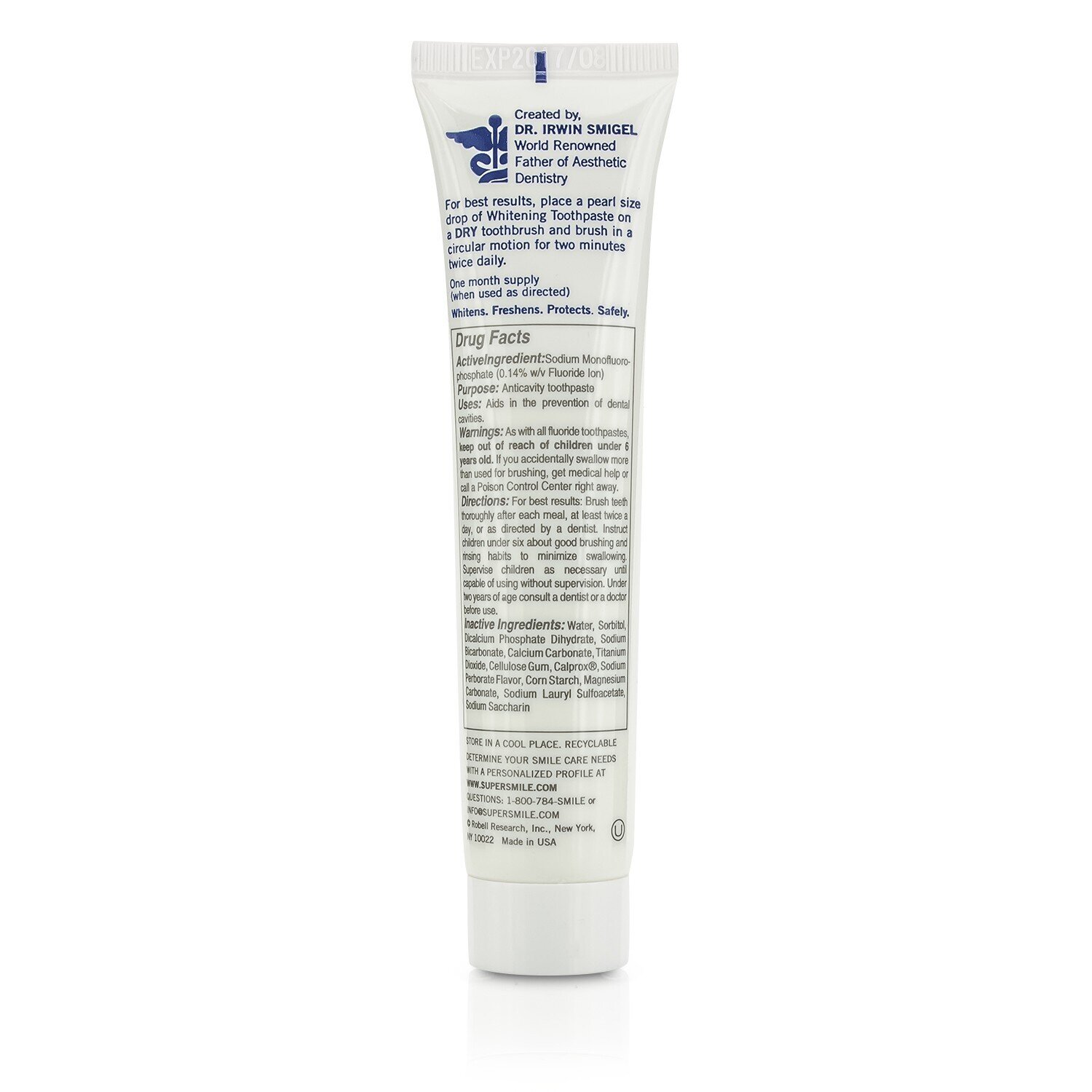 Supersmile Professional Whitening Toothpaste - Original Mint 40g/1.4oz