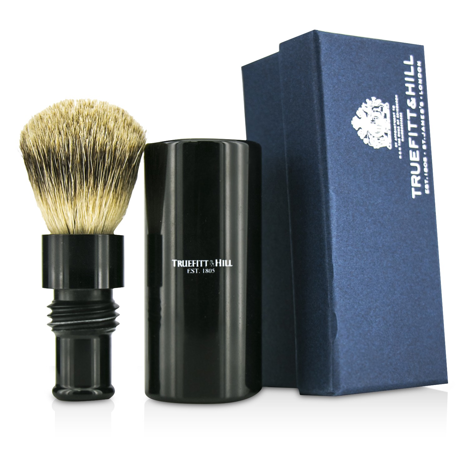 Truefitt & Hill Turnback Traveler Badger Hair Shave Brush 1pc
