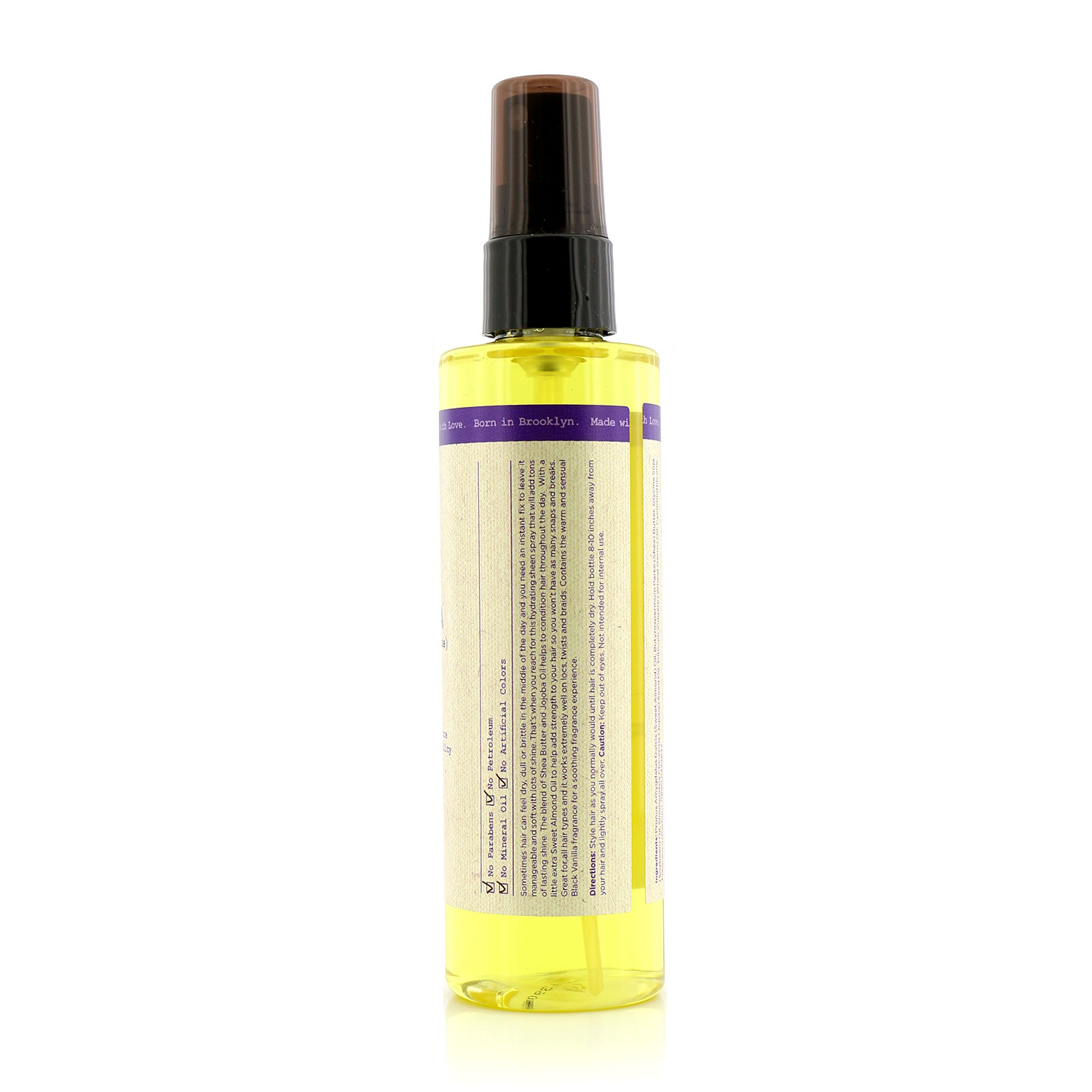 Carol's Daughter Moisture & Shin Hair Sheen Black Vanilla (Para Cabelos Secos, Opacos e Frágeis) 127ml/4.3oz
