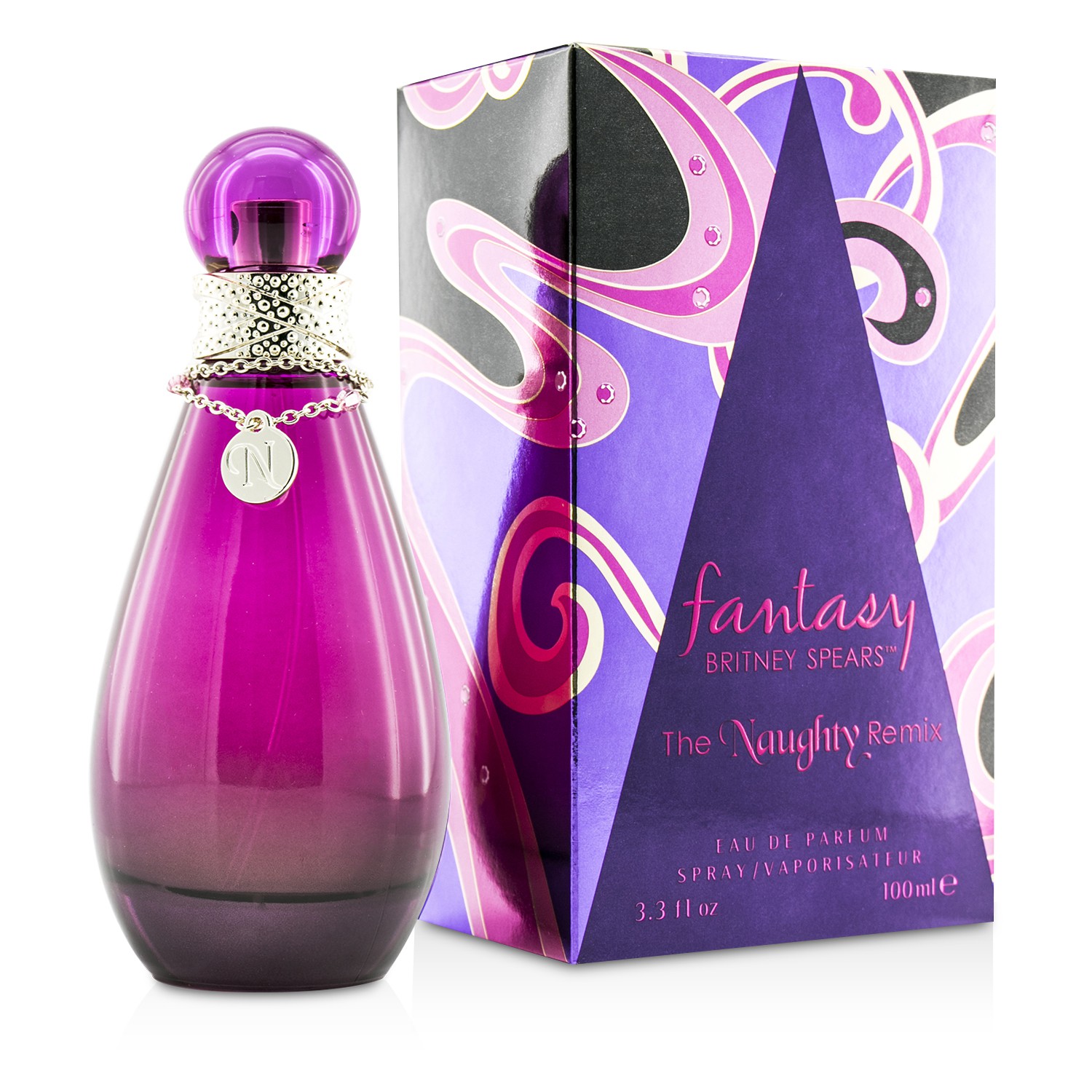 Britney Spears Fantasy The Naughty Remix Eau De Parfum Spray 100ml/3.3oz