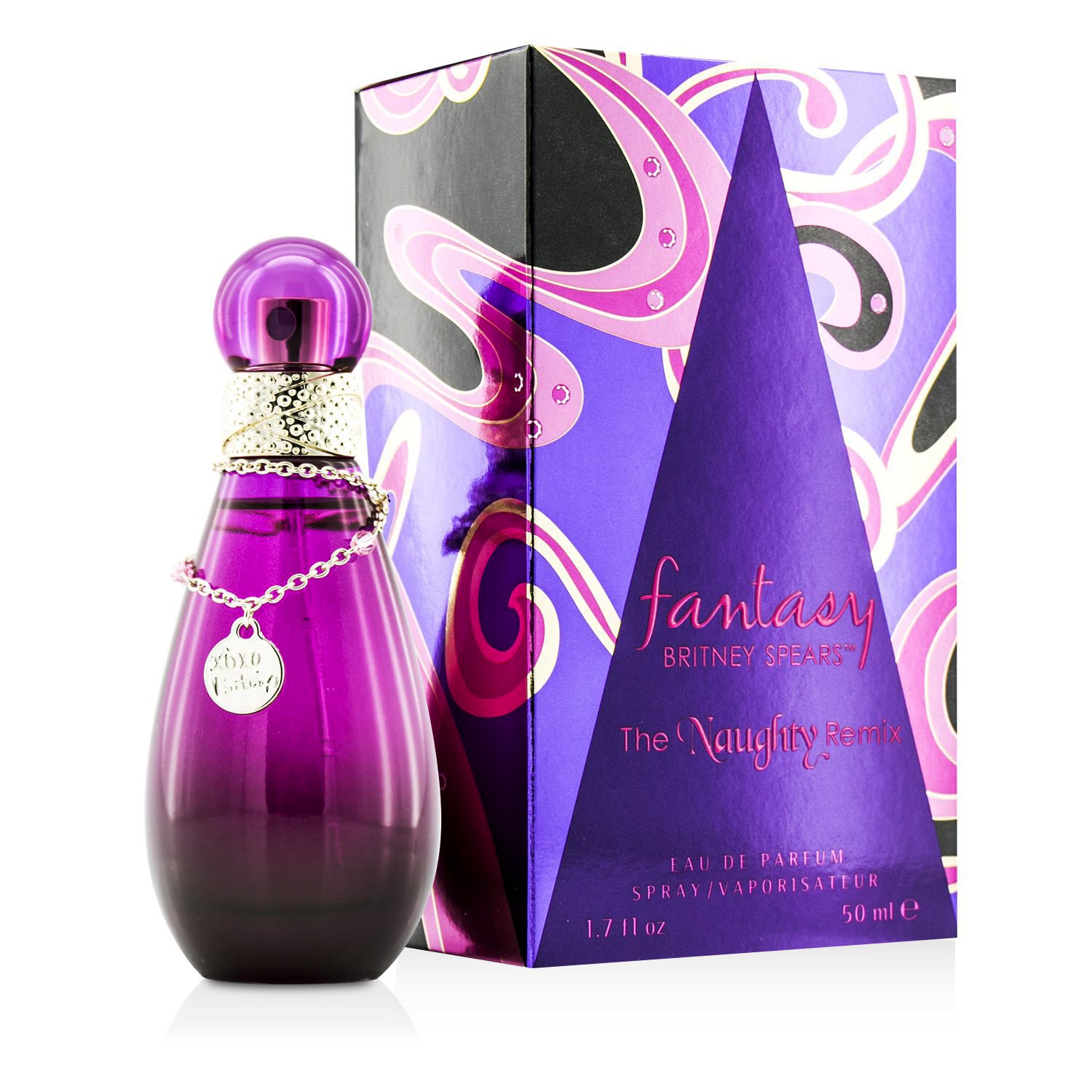Britney Spears Fantasy The Naughty Remix Eau De Parfum Spray 50ml/1.7oz