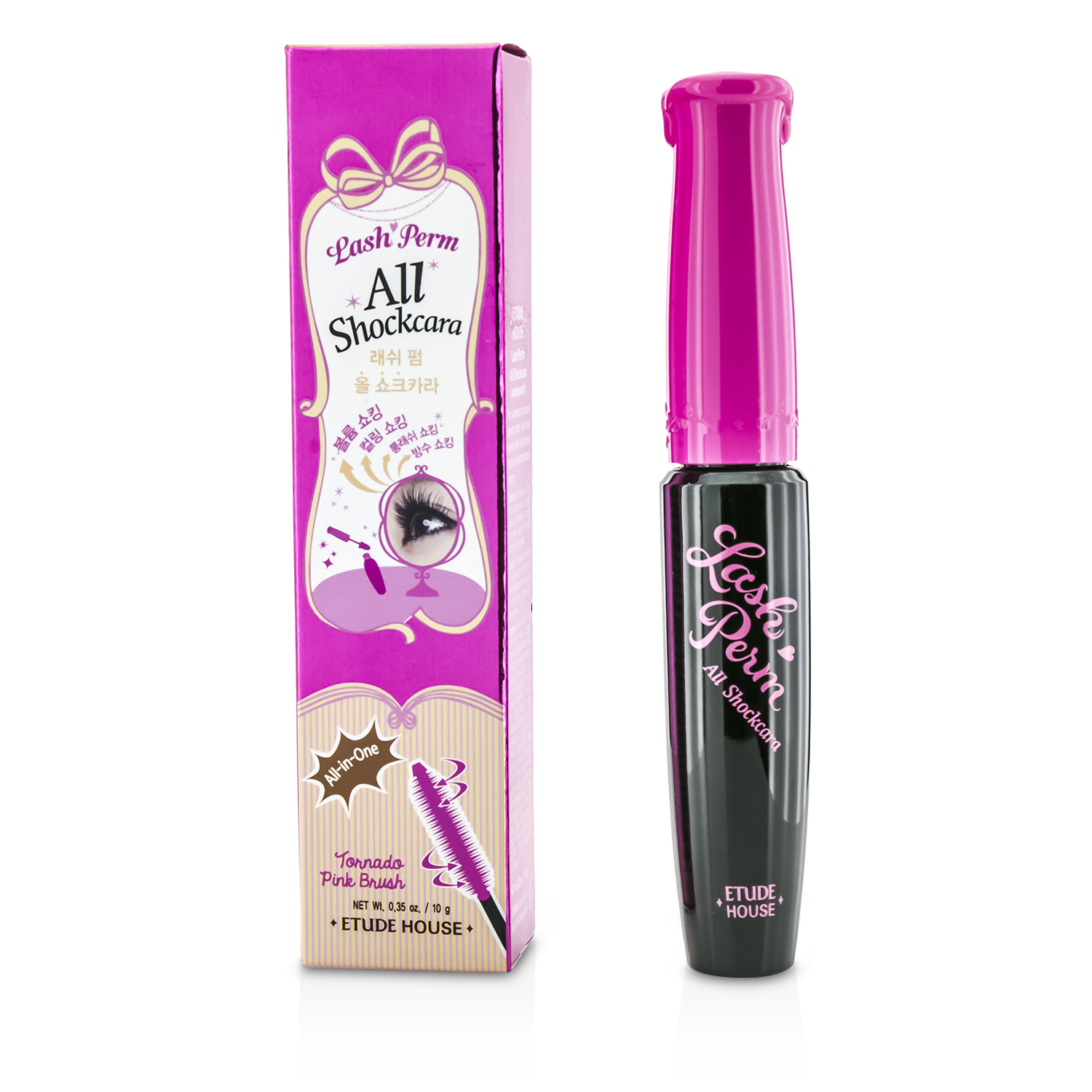 Etude House Lash Perm All Shockcara Mascara (Waterproof) 10g/0.35oz