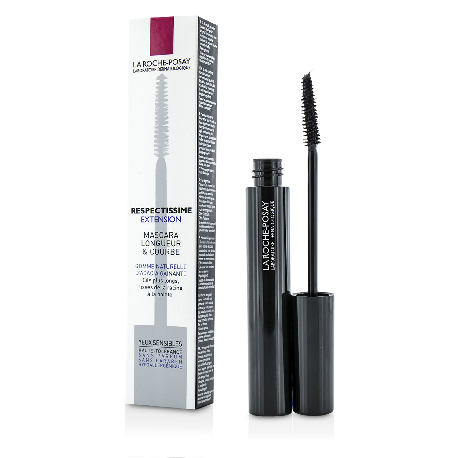 理肤泉 La Roche Posay 纤长卷曲睫毛膏Respectissime Extension -黑色 8.4ml/0.28oz