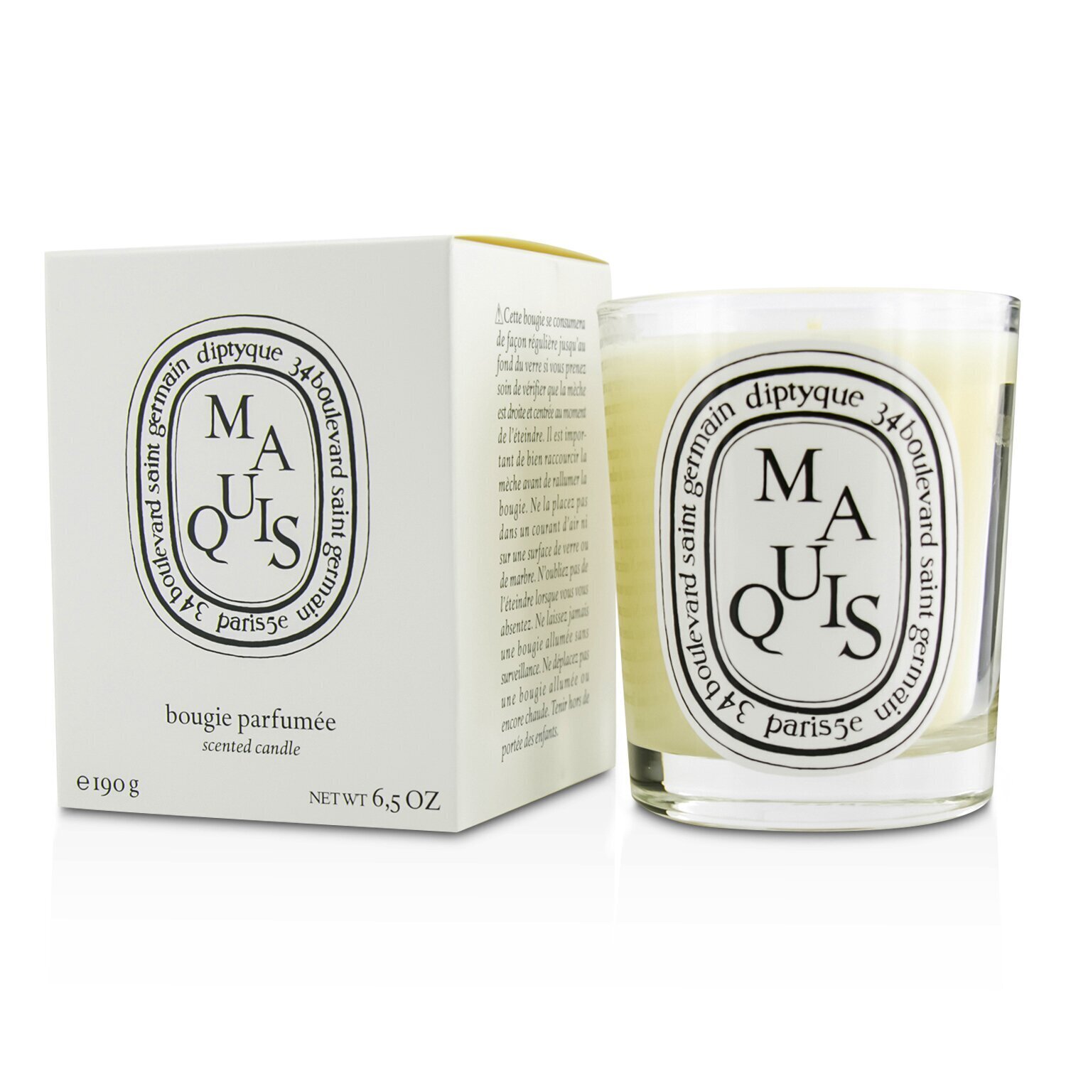 Diptyque Scented Candle - Maquis 190g/6.5oz