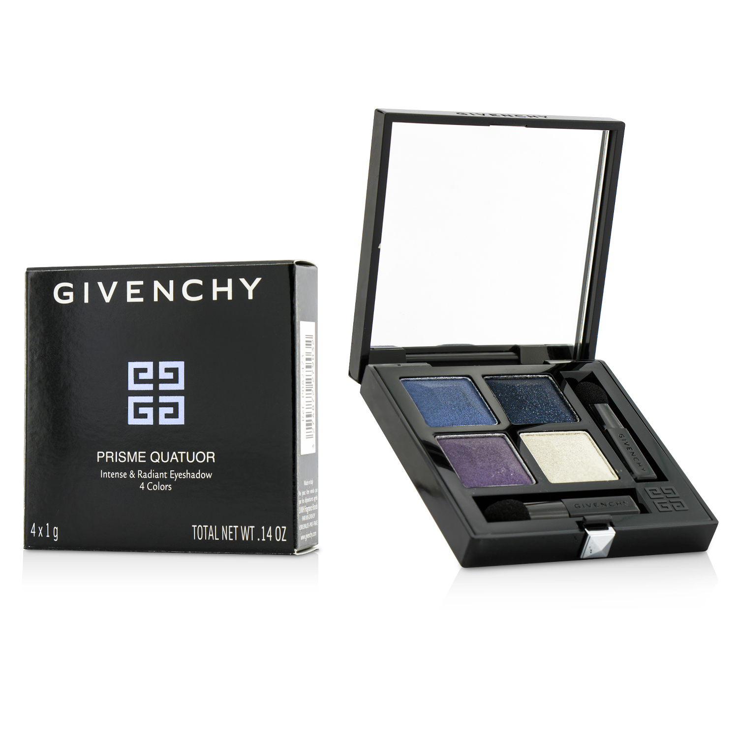 Givenchy Paleta czterech cieni do powiek Prisme Quatuor 4 Colors Eyeshadow 4x1g/0.14oz