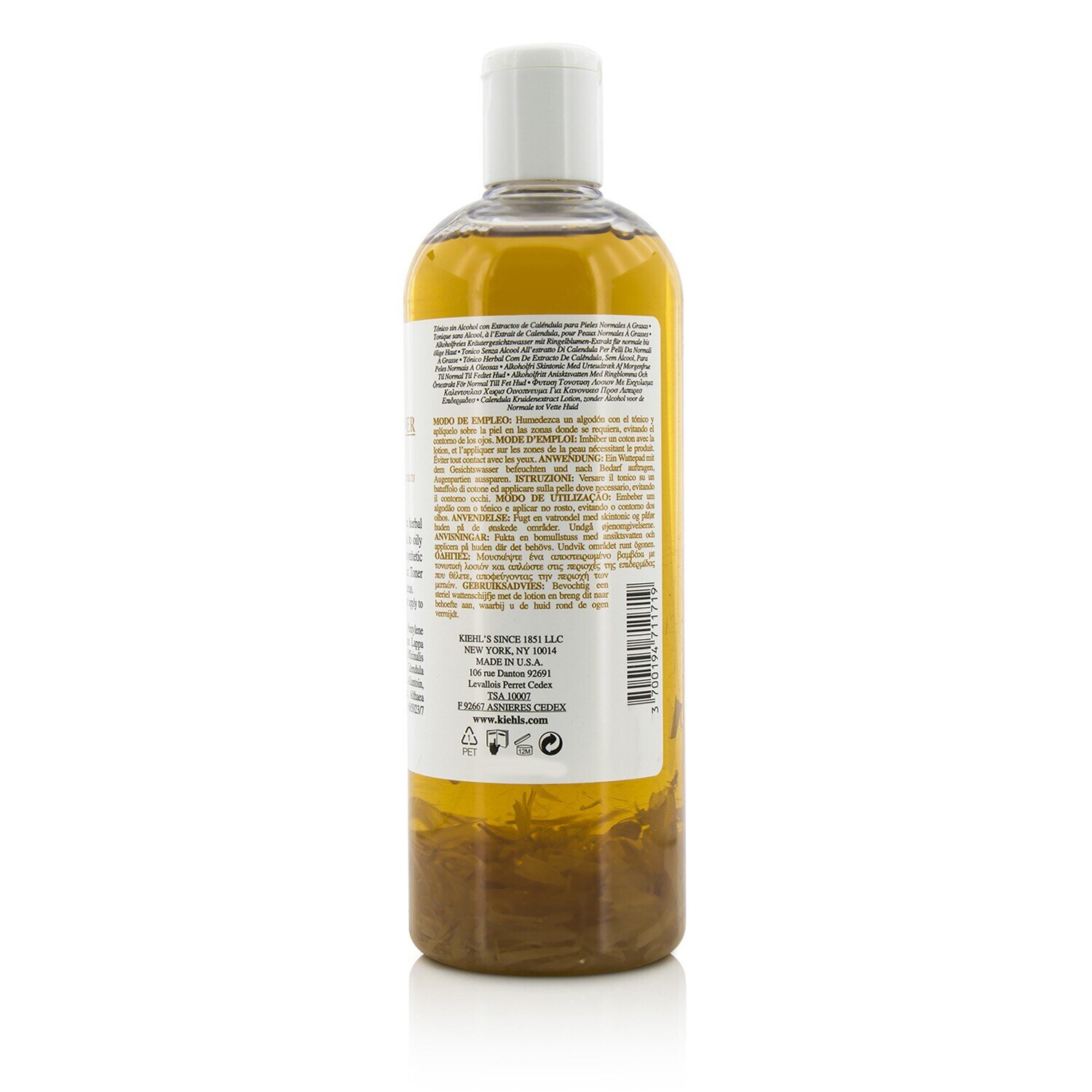 Kiehl's Қырмызы Сіріндісі Қосылған Спиртсіз Тонигі (Қалыптыдан Майлы Теріге) 500ml/16.9oz