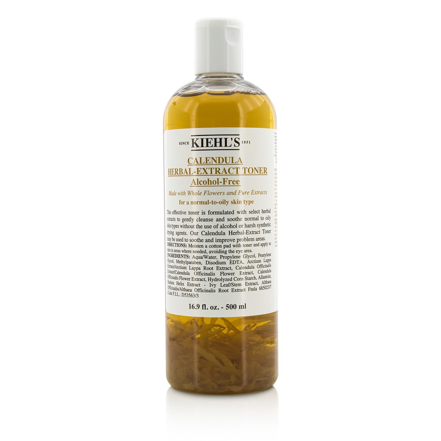Kiehl's Қырмызы Сіріндісі Қосылған Спиртсіз Тонигі (Қалыптыдан Майлы Теріге) 500ml/16.9oz