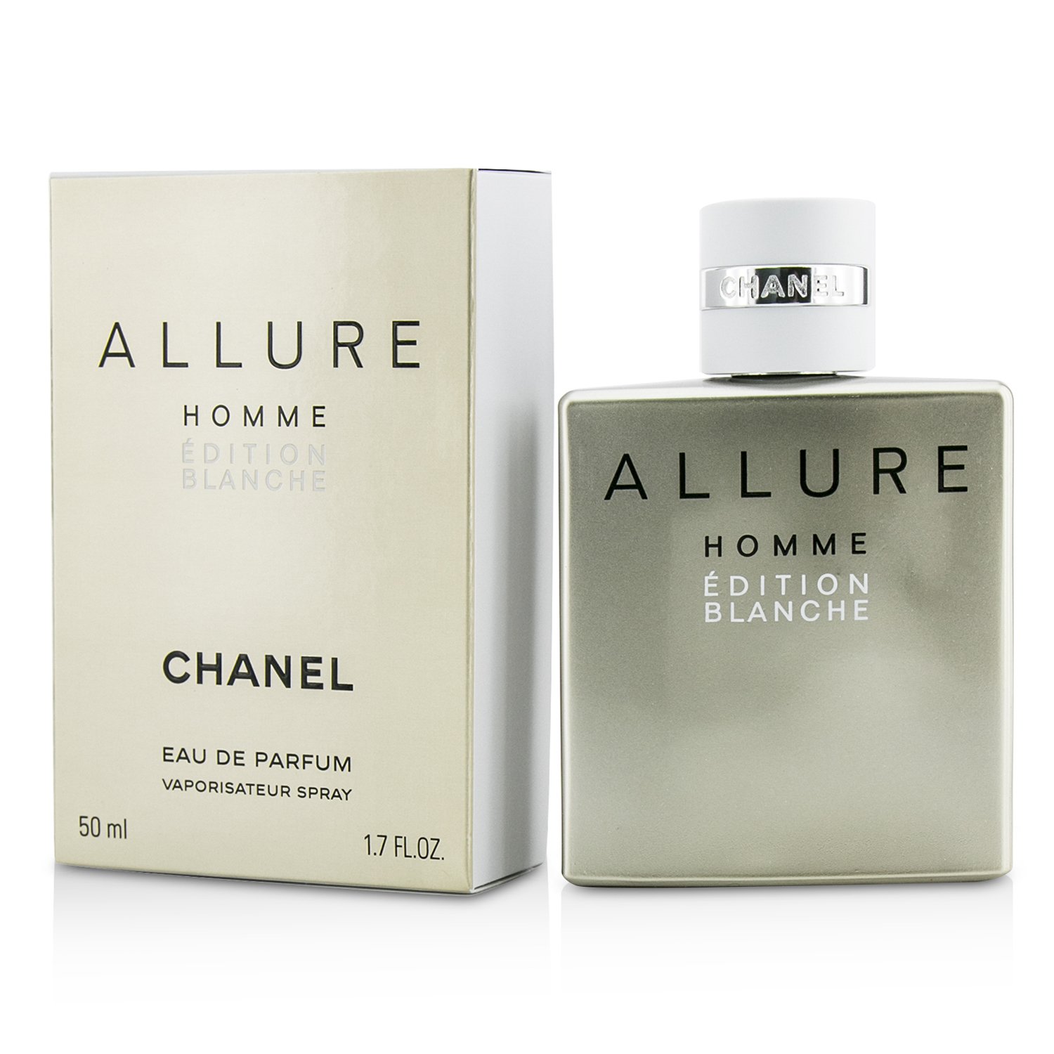 Chanel สเปรย์น้ำหอม Allure Homme Edition Blanche EDP 50ml/1.7oz