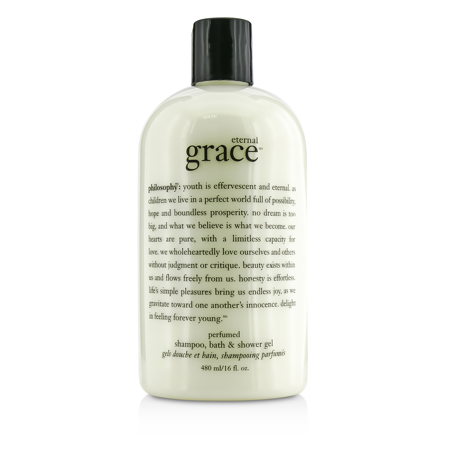 Philosophy Eternal Grace Perfumed Shampoo, Bath & Shower Gel 480ml/16oz