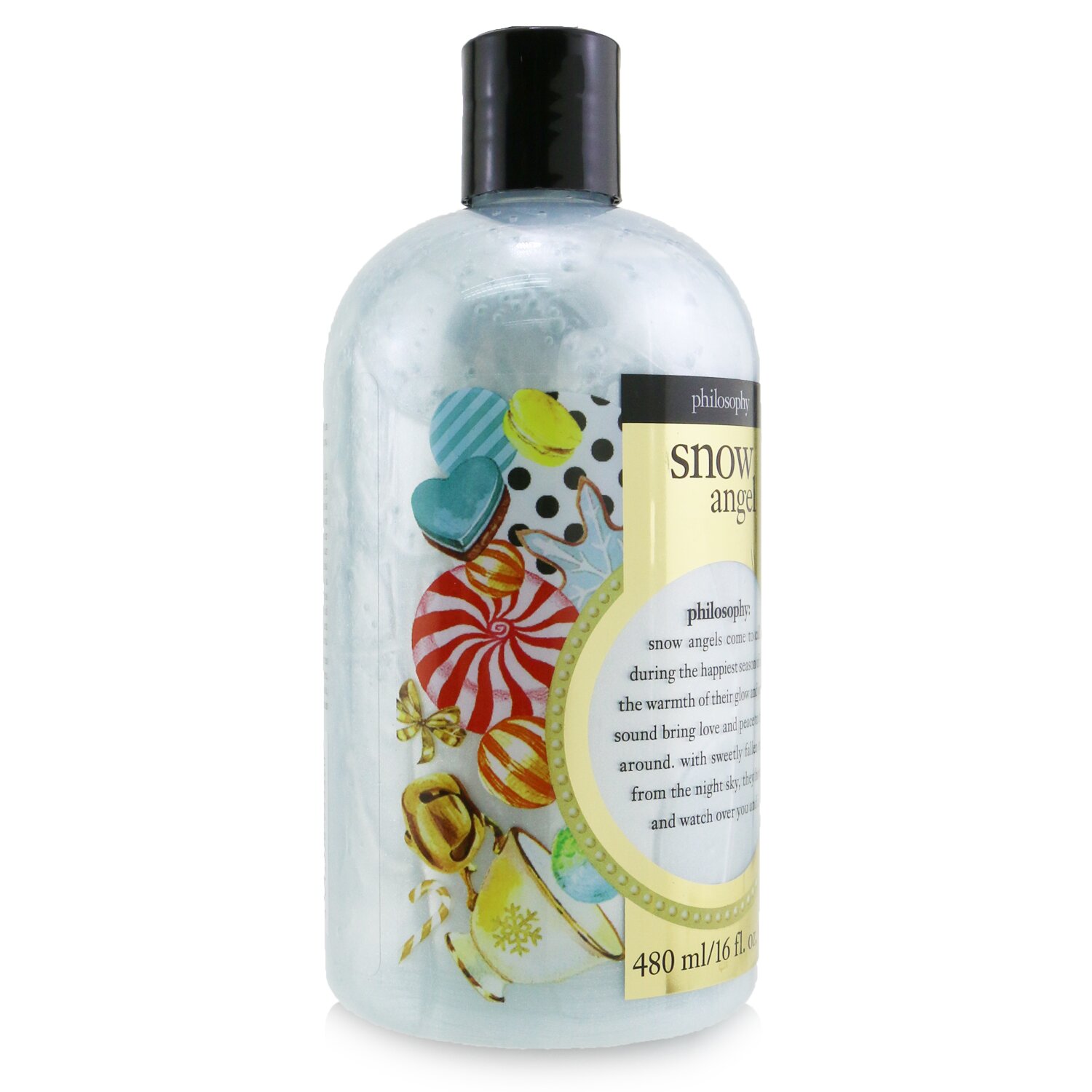 Philosophy Snow Angel Shampoo, Shower Gel & Bubble Bath 480ml/16oz