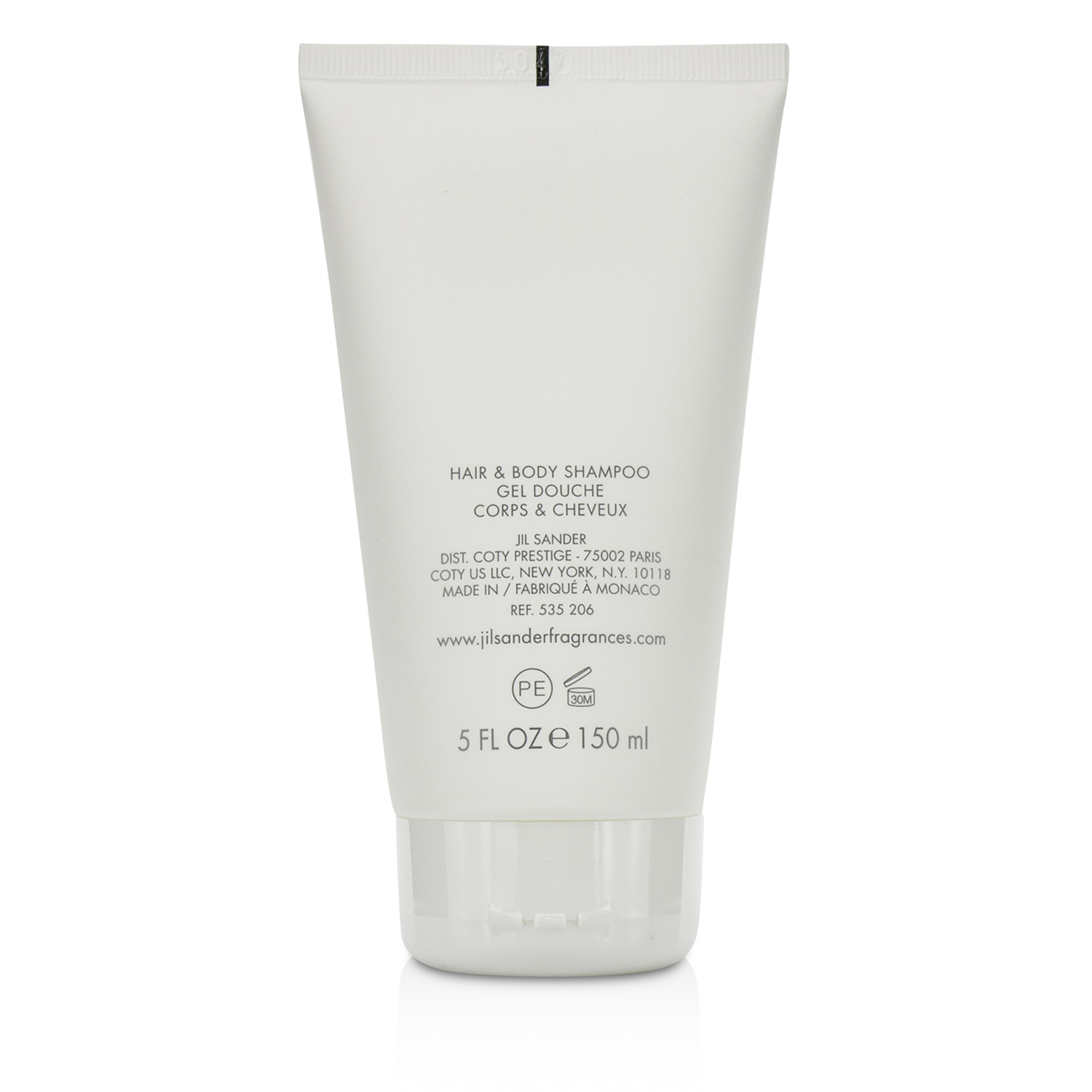 Jil Sander Szampon do włosów i ciała Ultrasense White Hair & Body Shampoo 150ml/5oz